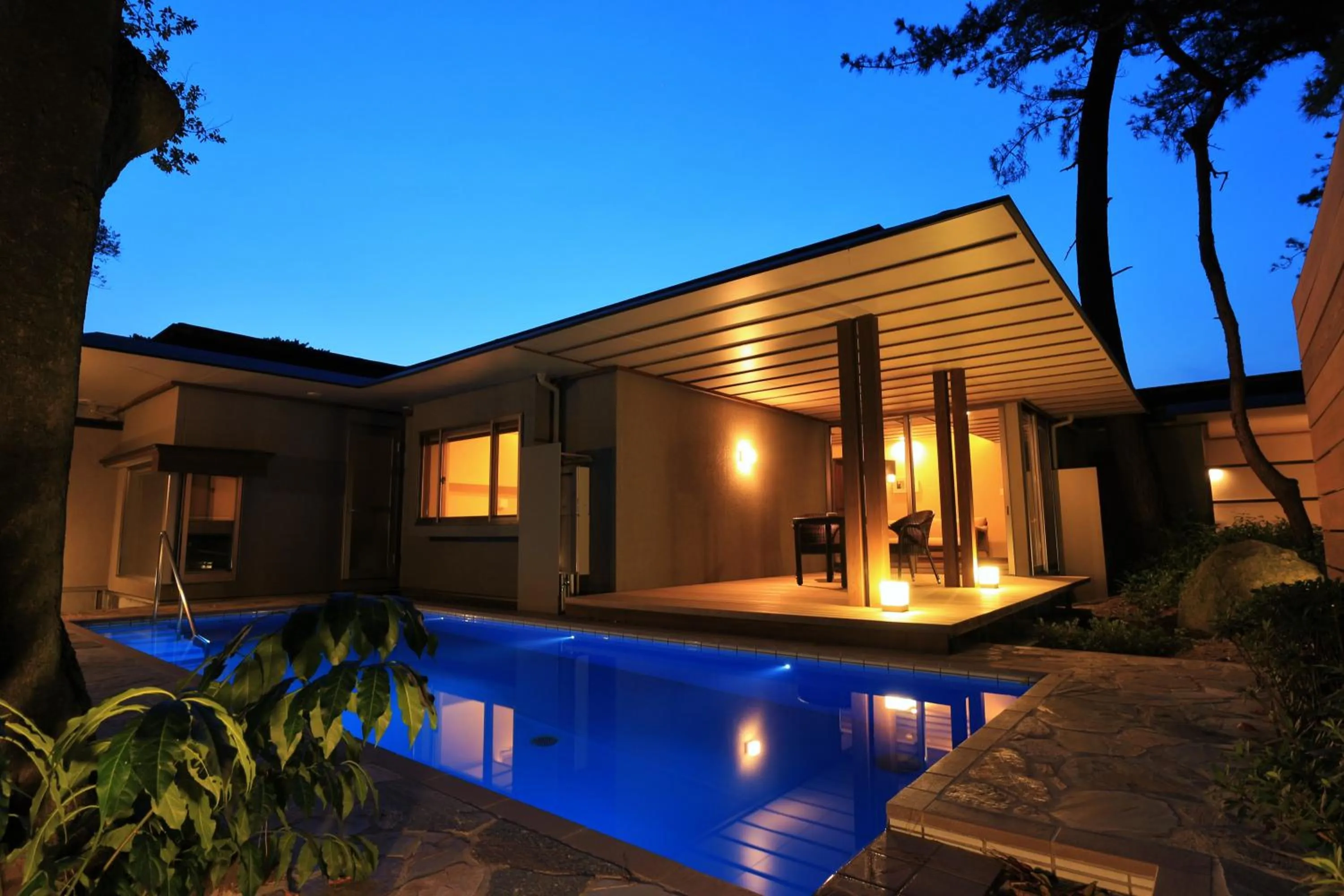 Balcony/Terrace in AMANE resort GAHAMA