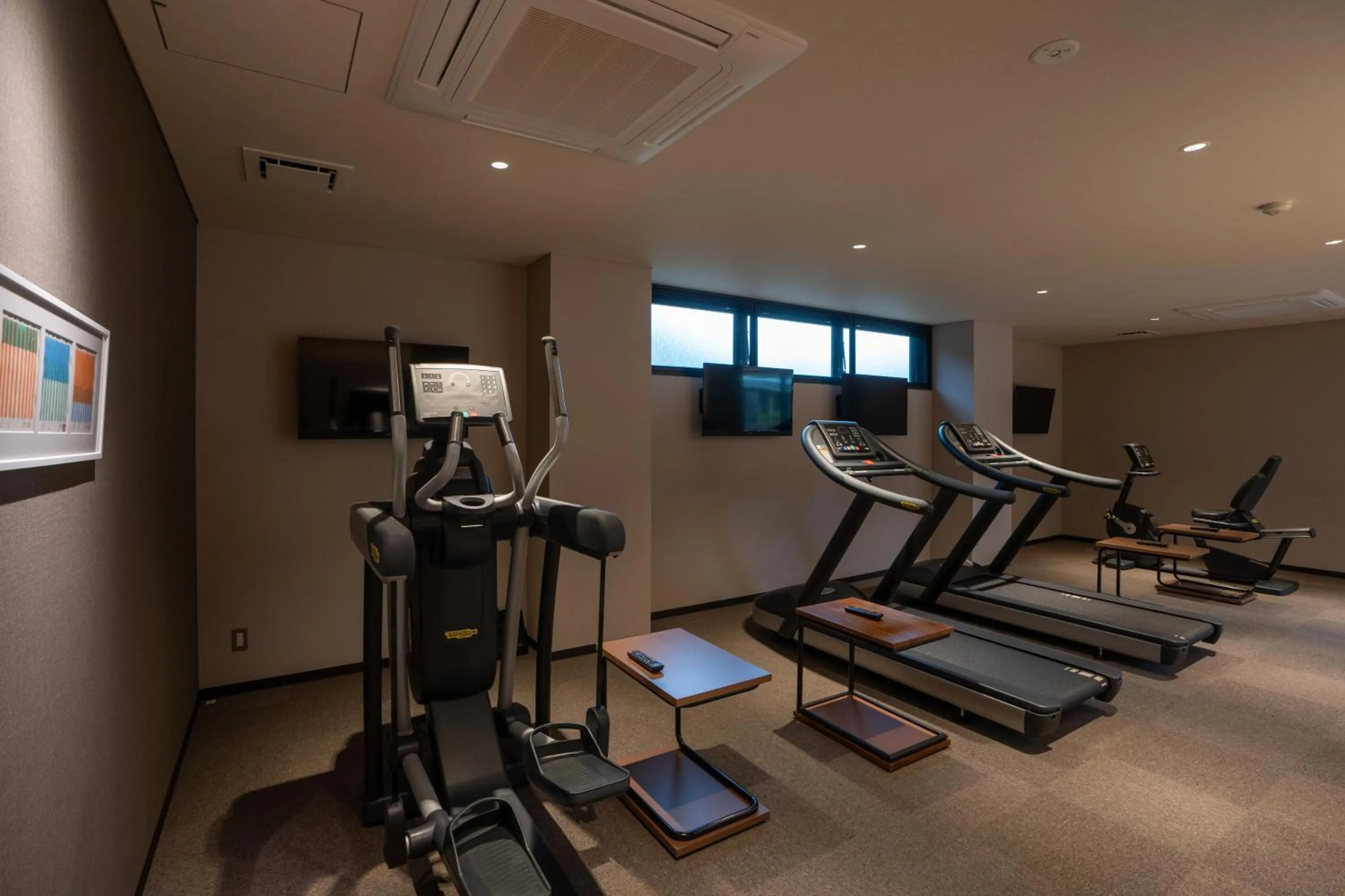 Fitness centre/facilities in AMANE resort GAHAMA