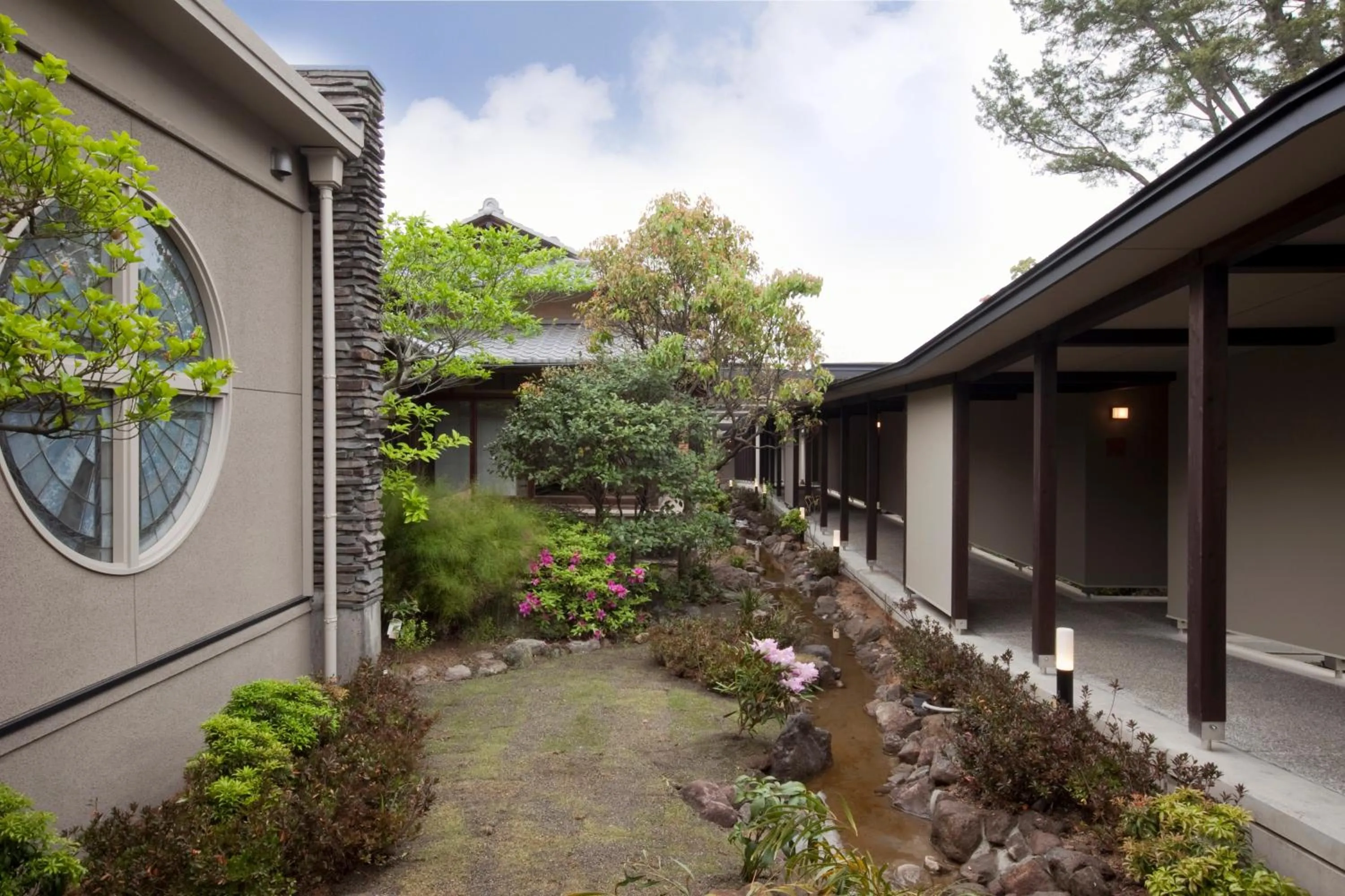 Garden in AMANE resort GAHAMA