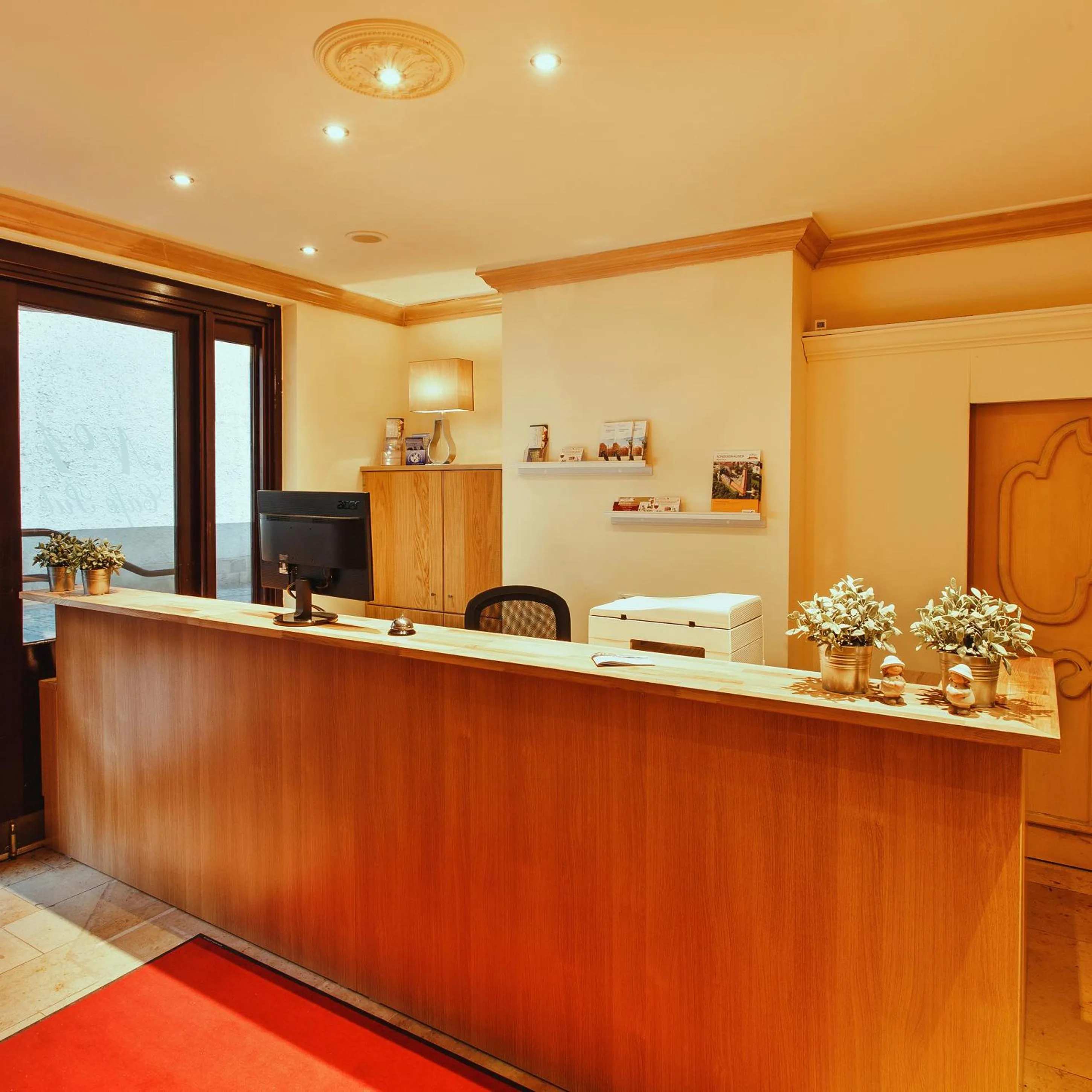 Lobby or reception in Hotel Thüringer Hof