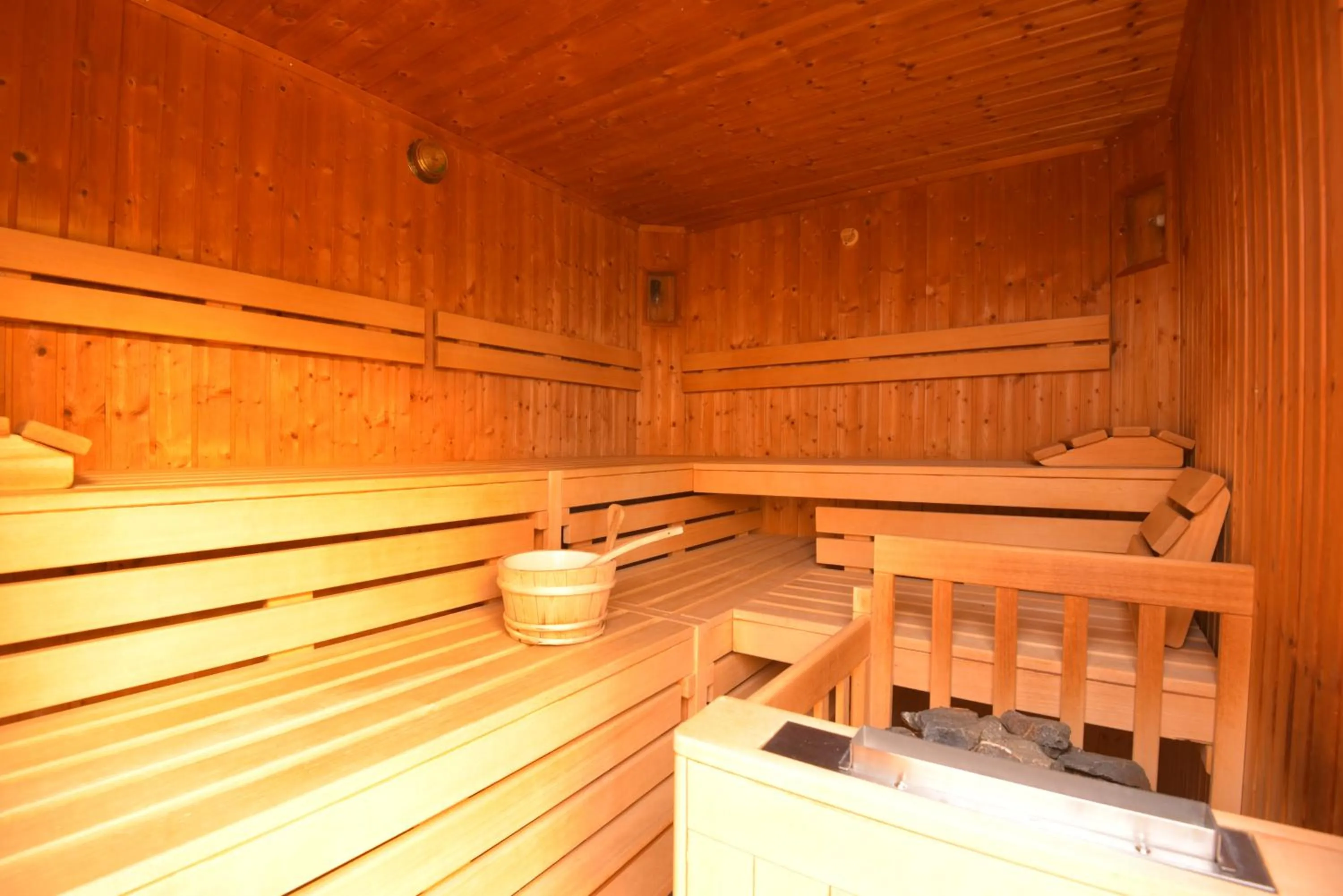 Sauna in Hotel Am Wald -GARNI-