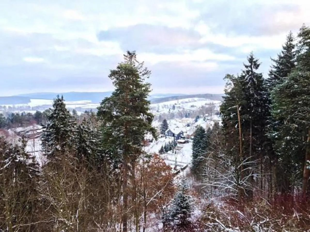 Winter in Hotel Am Wald -GARNI-