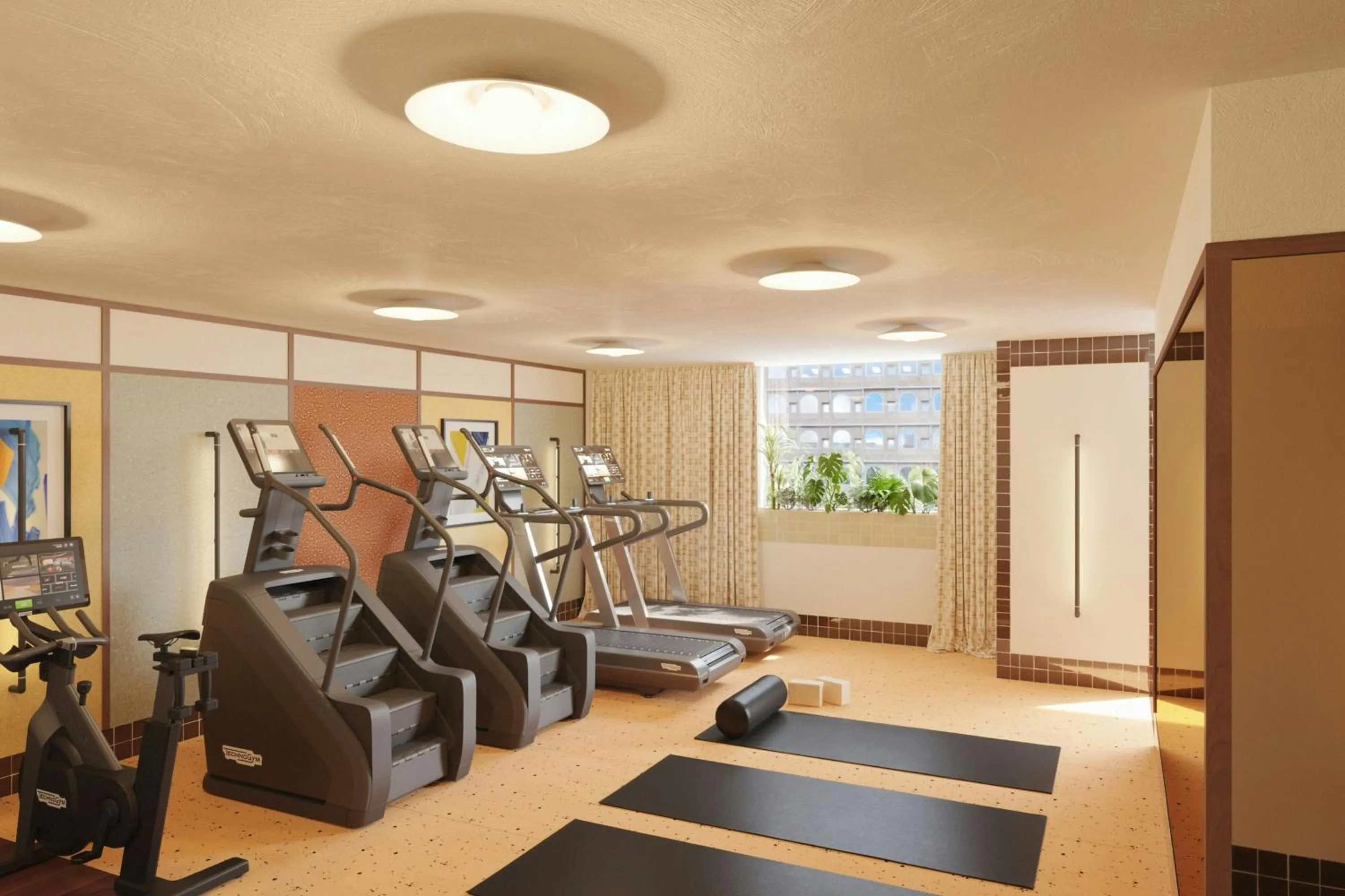Fitness centre/facilities in Sheraton Stockholm Hotel