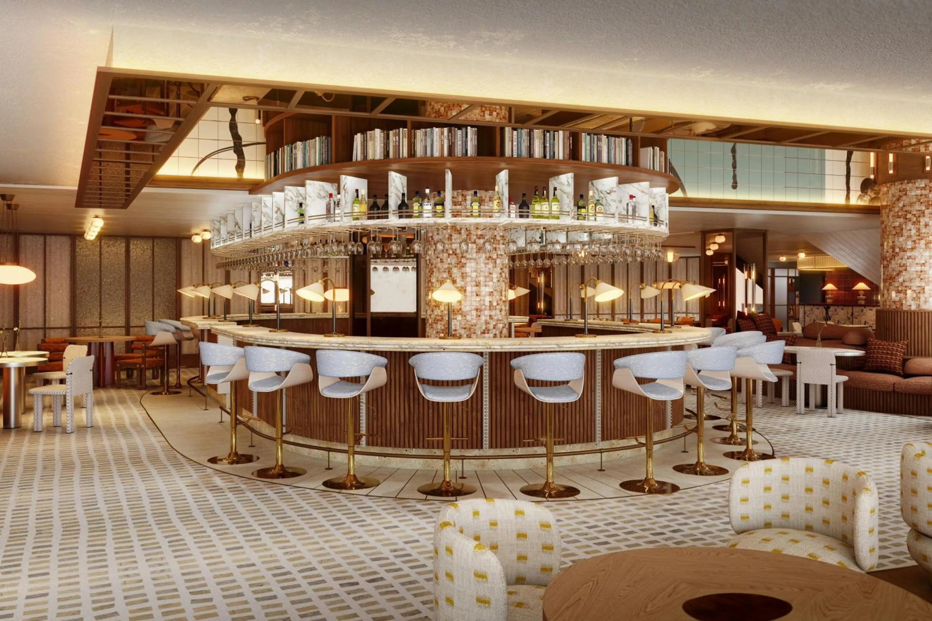 Lounge or bar in Sheraton Stockholm Hotel