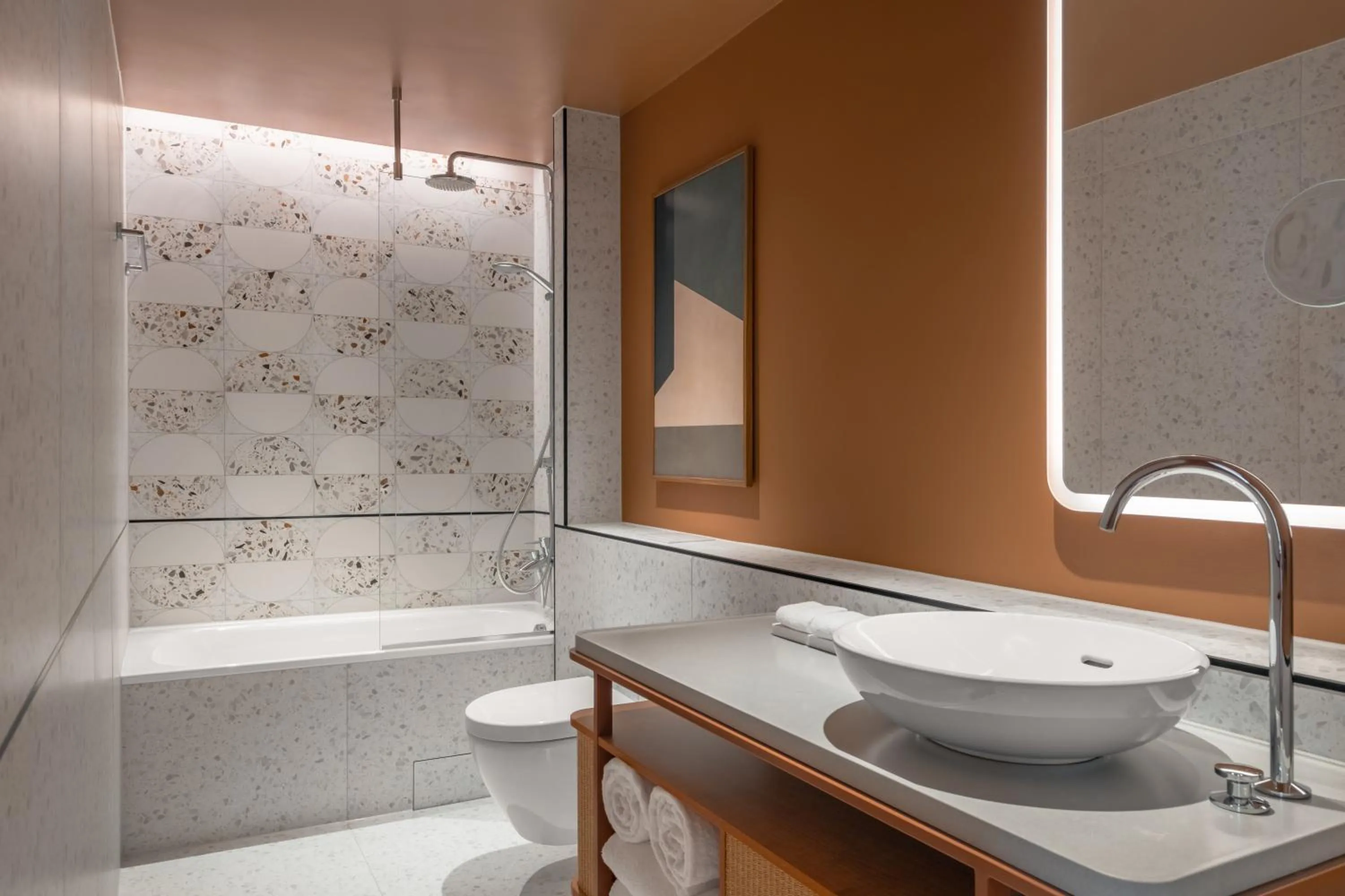 Bathroom in Sheraton Stockholm Hotel