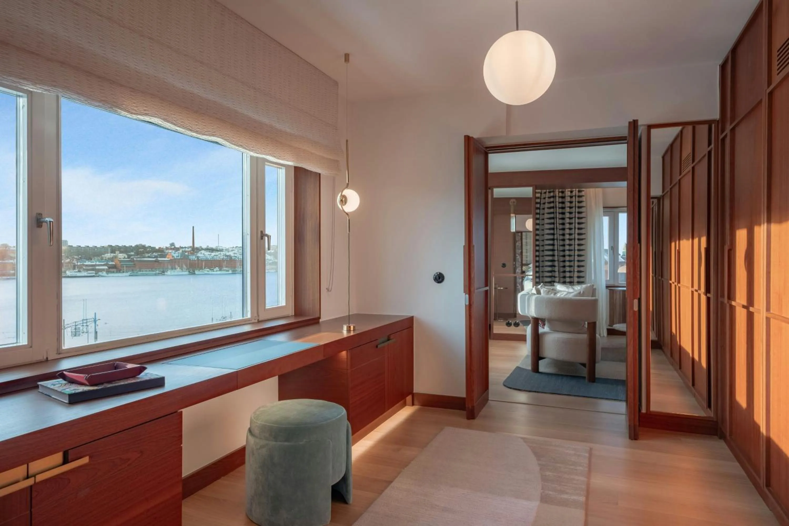 Bedroom in Sheraton Stockholm Hotel