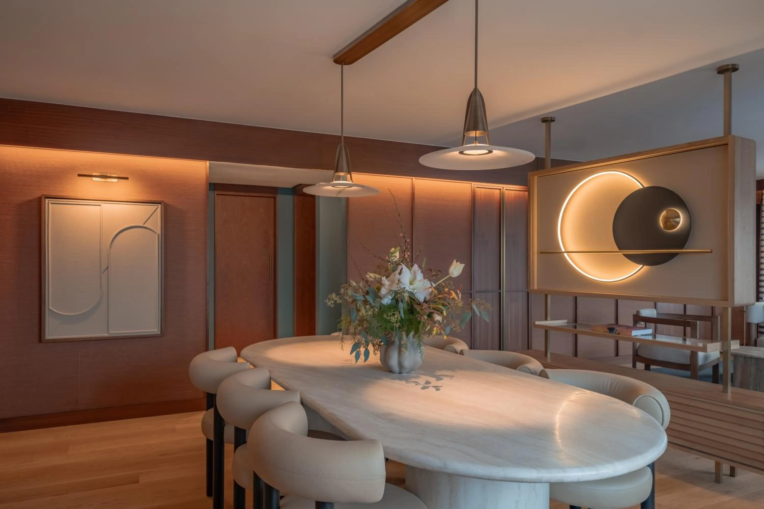 Dining area in Sheraton Stockholm Hotel