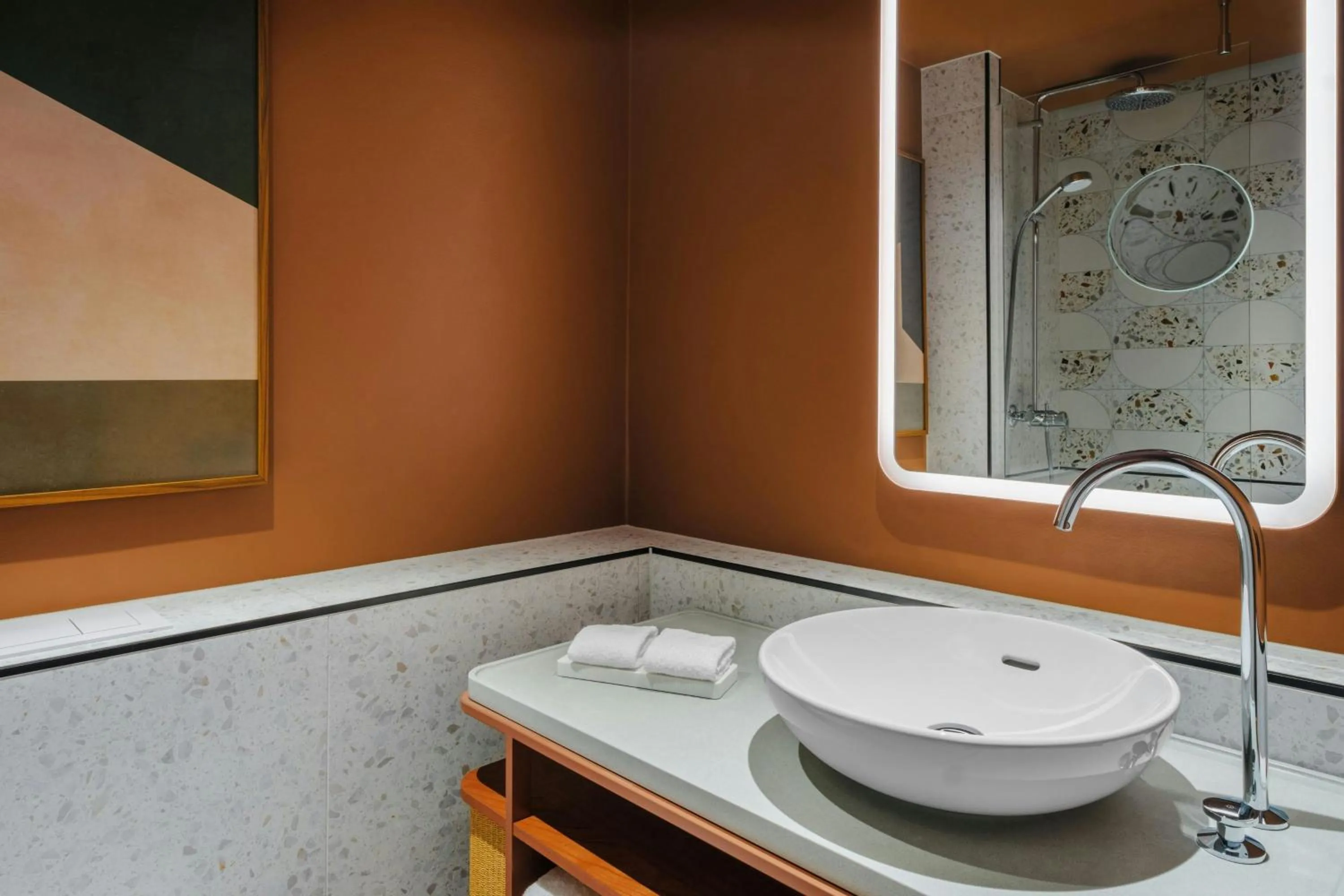 Bathroom in Sheraton Stockholm Hotel