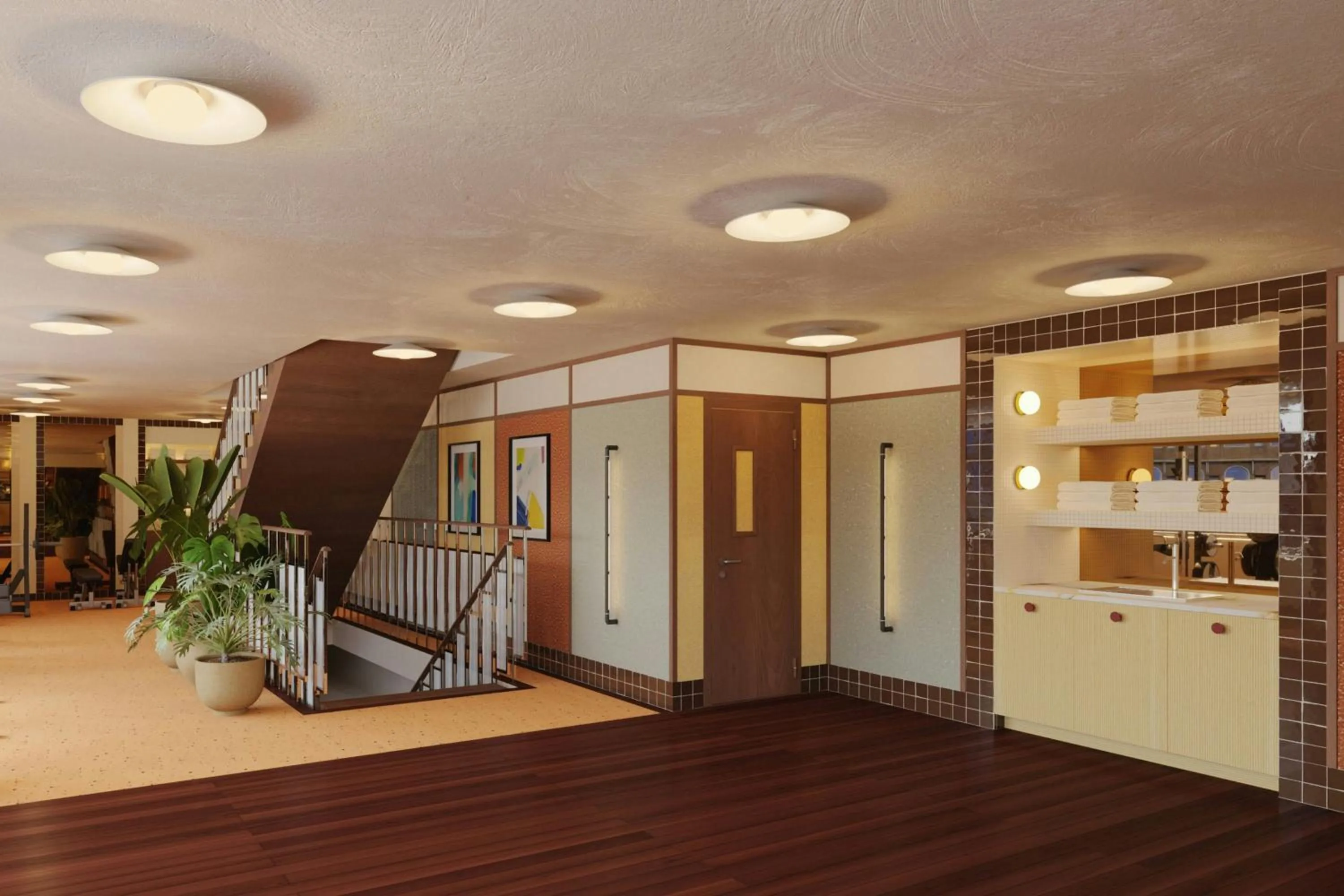 Fitness centre/facilities in Sheraton Stockholm Hotel