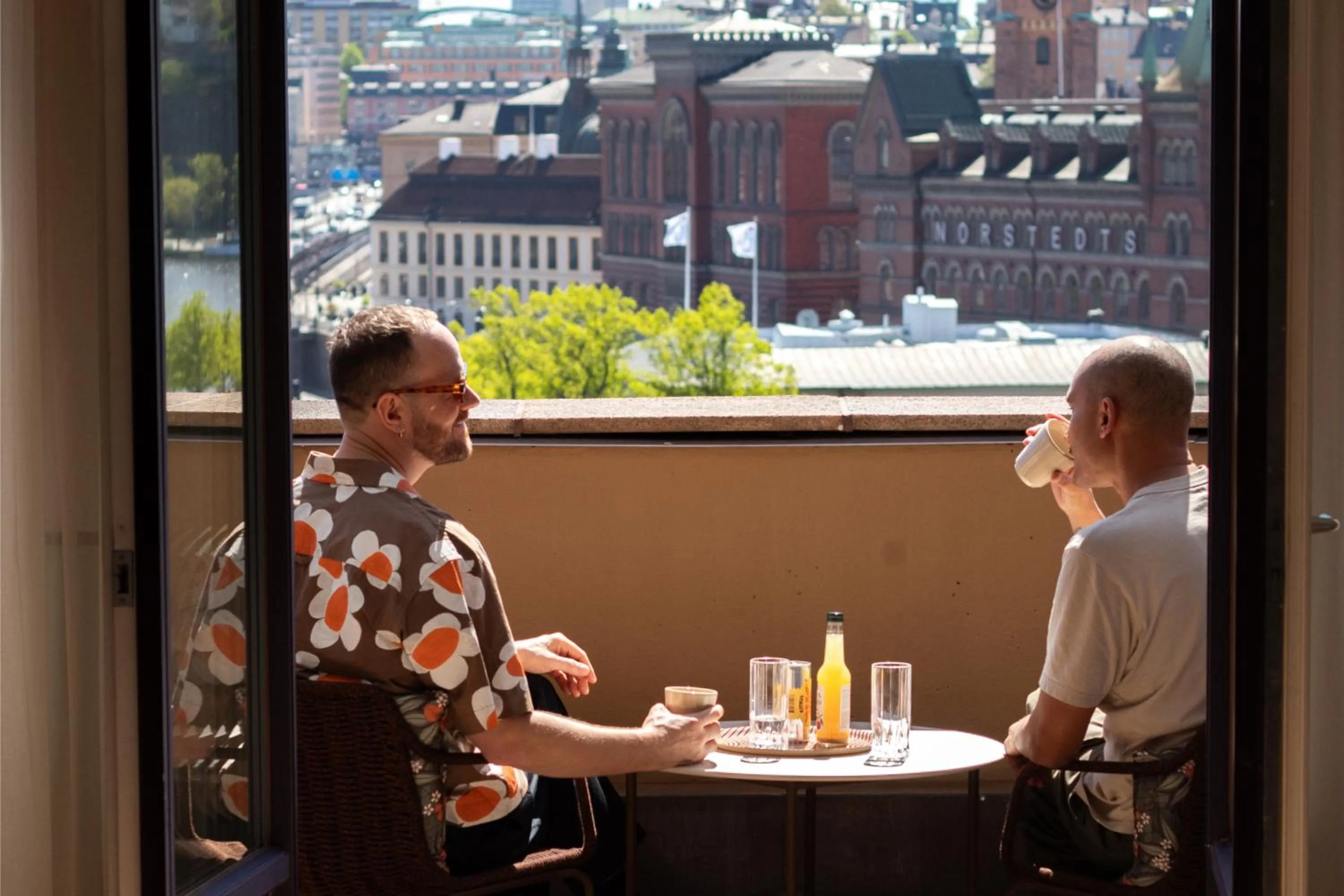 Balcony/Terrace in Sheraton Stockholm Hotel