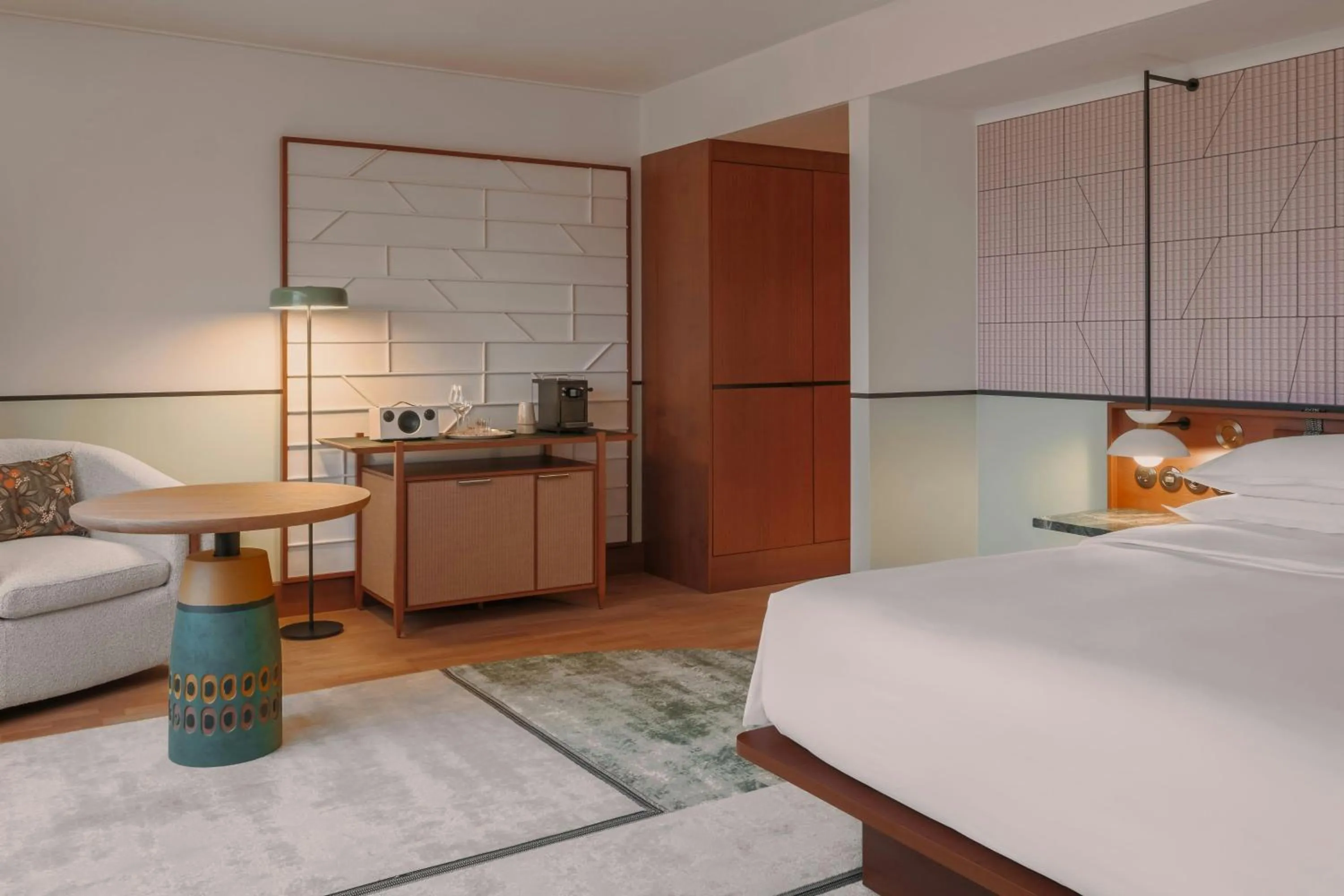 Photo of the whole room, Bed in Sheraton Stockholm Hotel