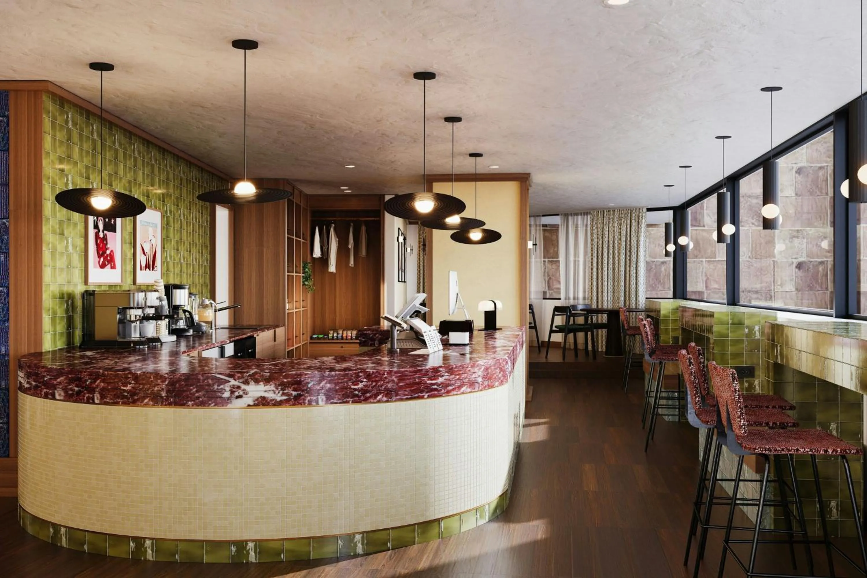 Lounge or bar in Sheraton Stockholm Hotel