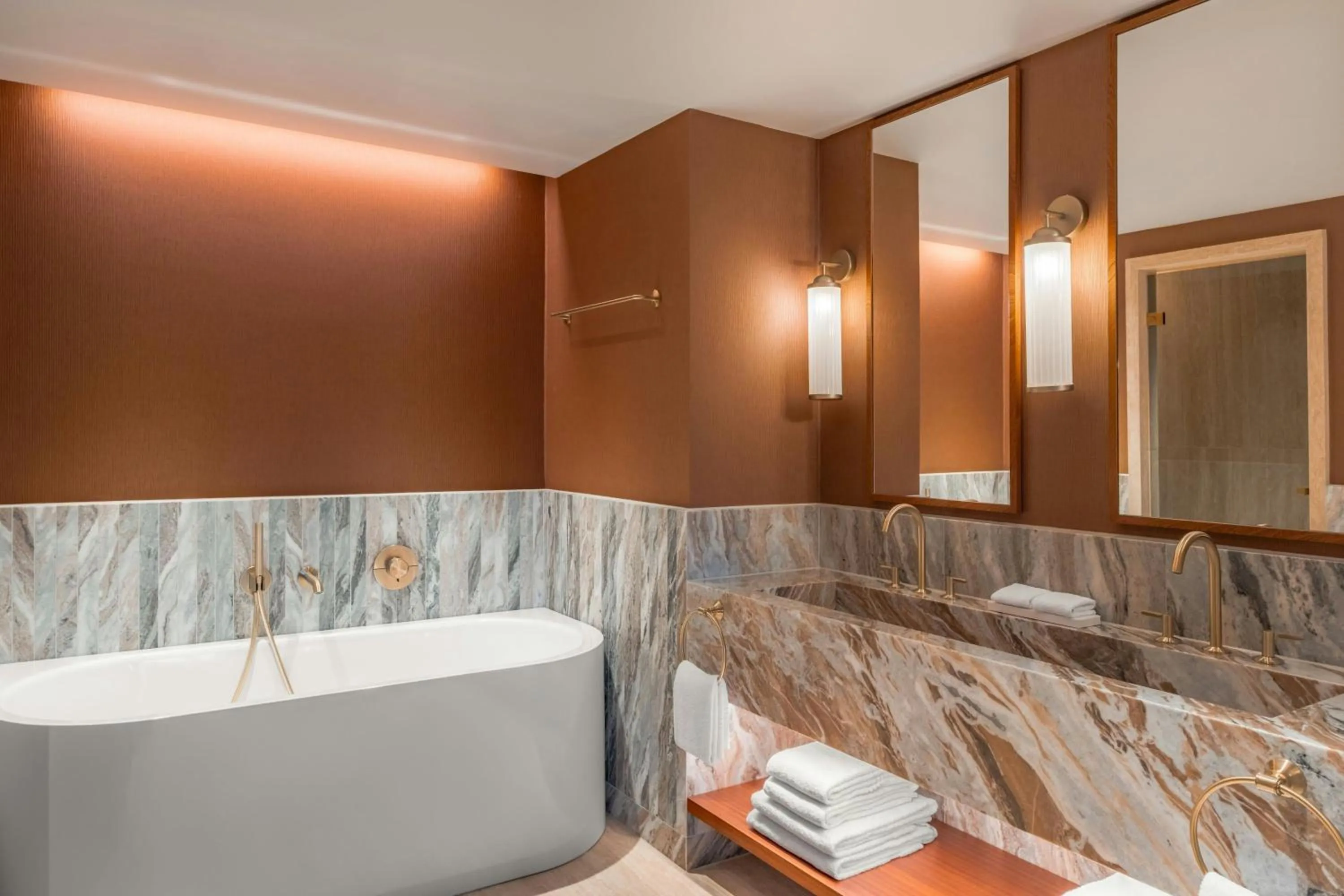 Bathroom in Sheraton Stockholm Hotel