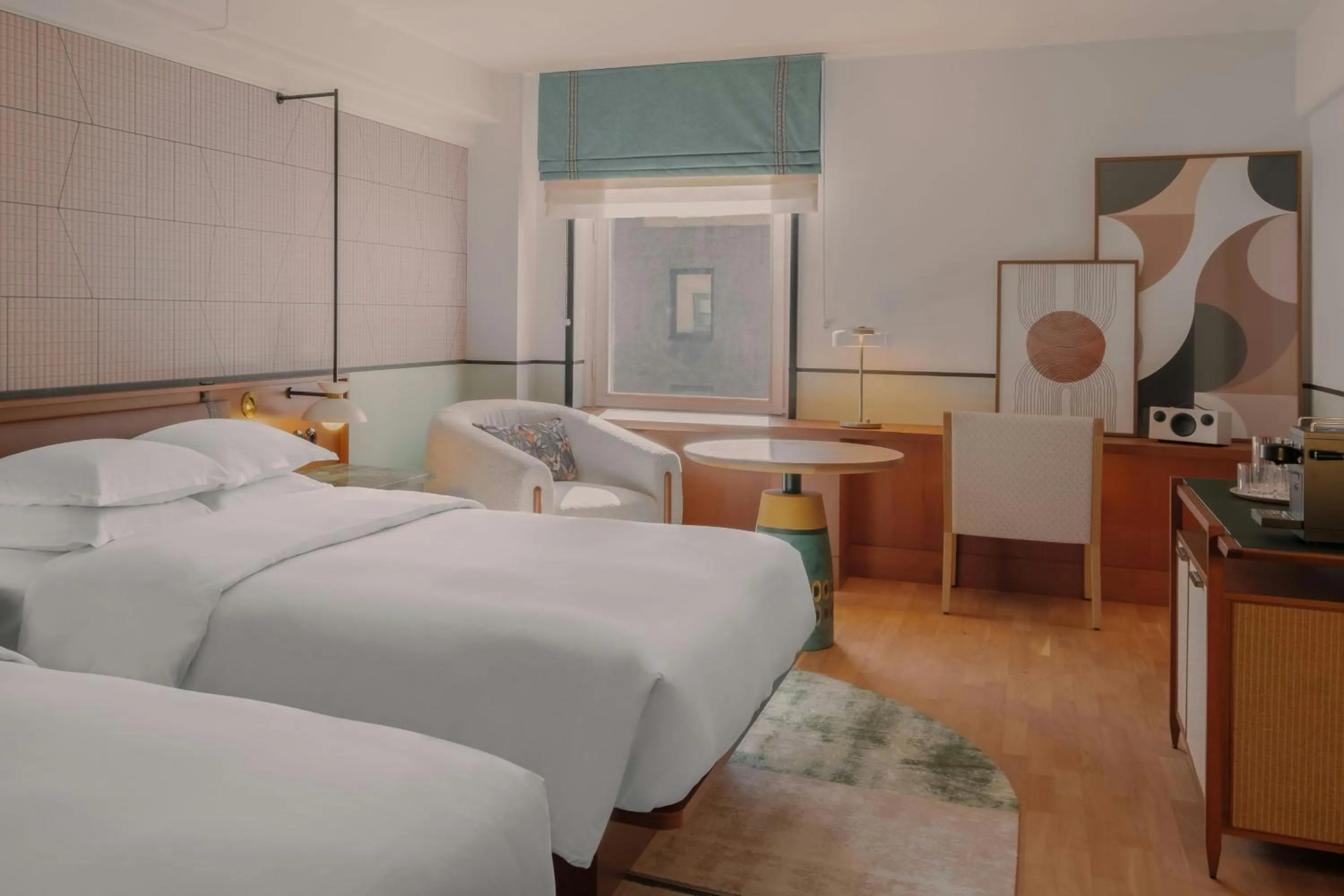 Bedroom, Bed in Sheraton Stockholm Hotel