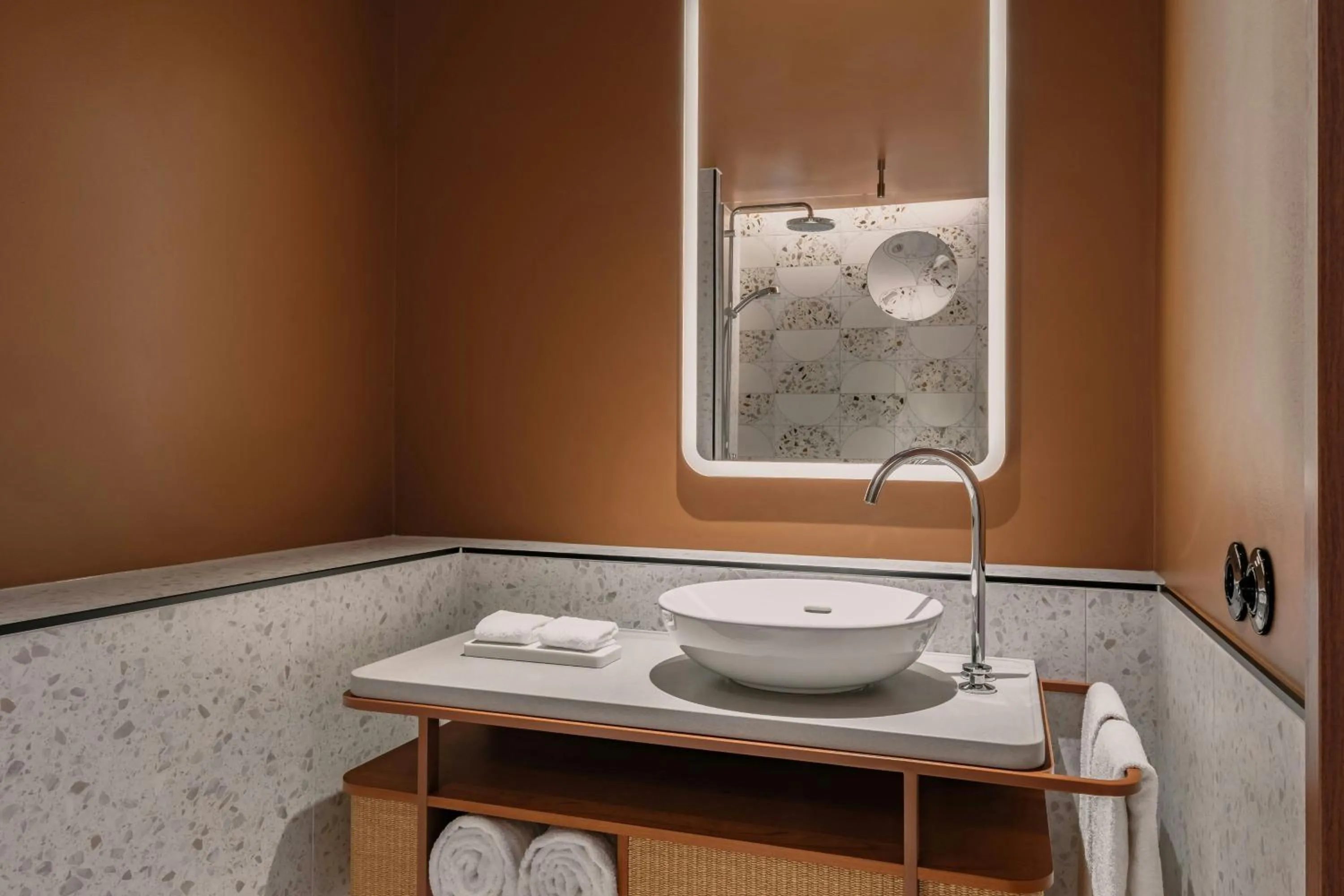 Bathroom in Sheraton Stockholm Hotel