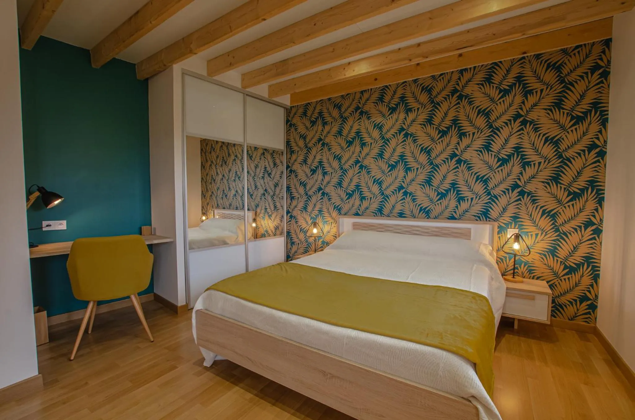 Bed in La Chambre D'amis LA COSTIGNIERES