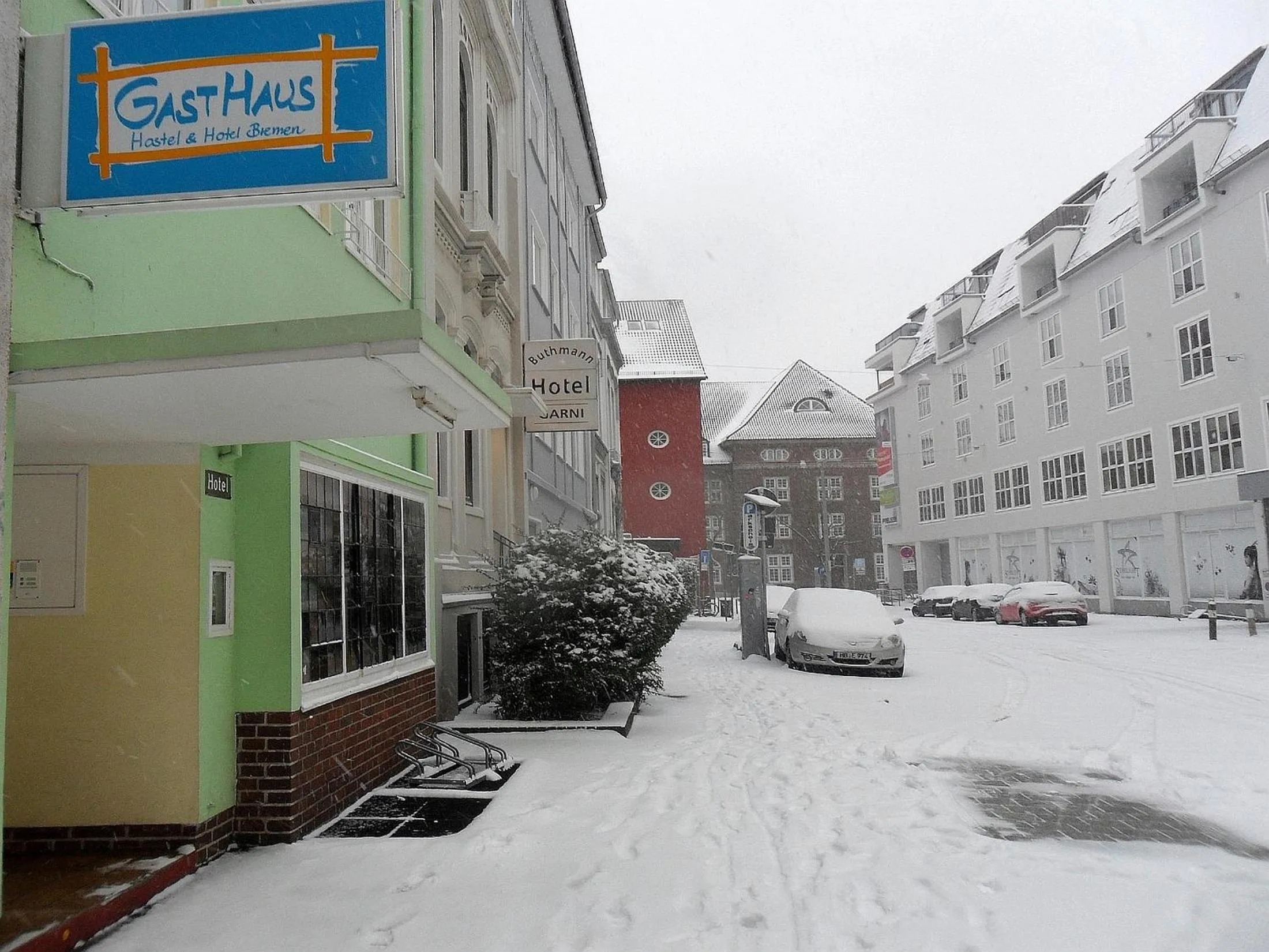 Facade/entrance in GastHaus Hotel Bremen