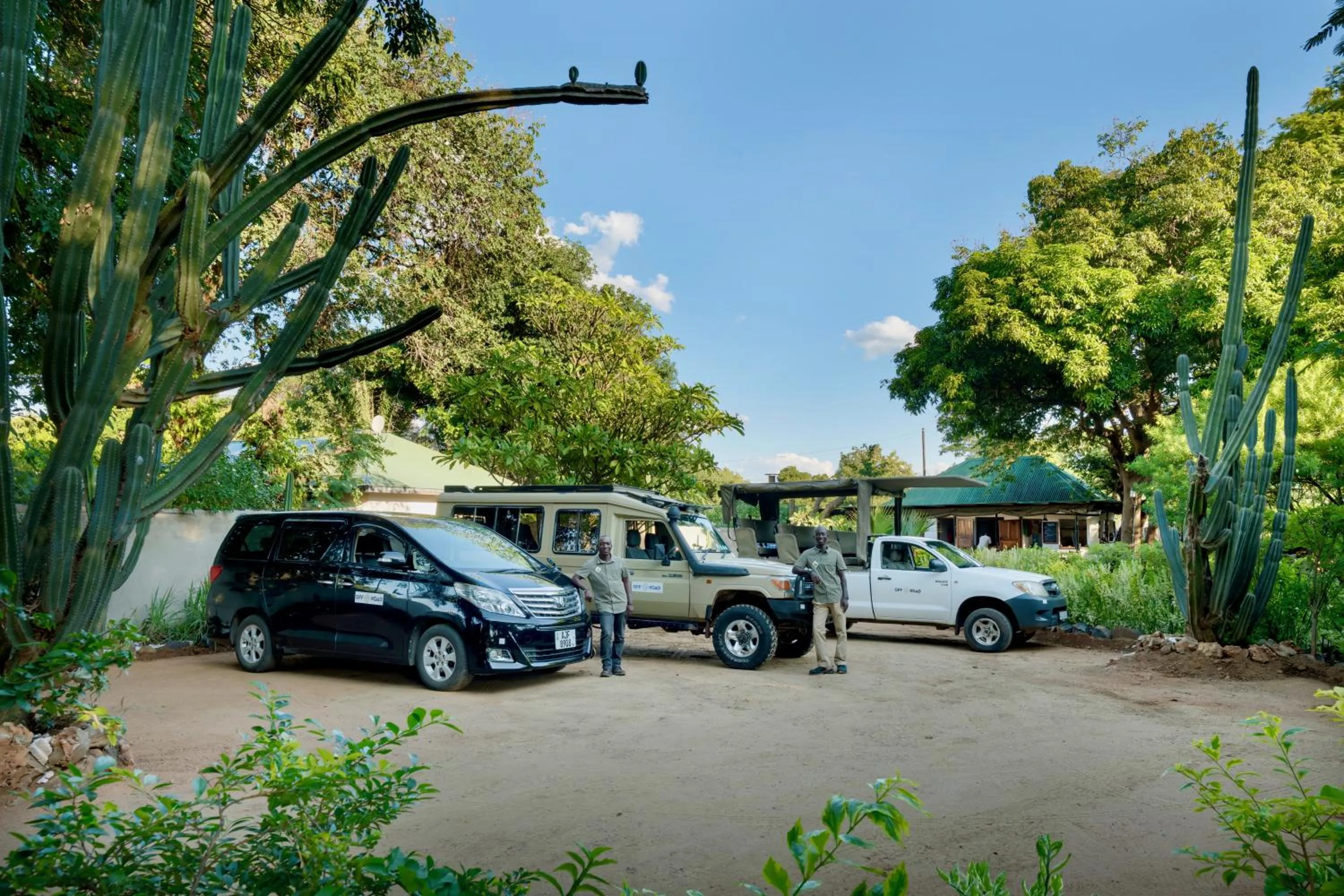 Parking in Kamunjila Lodge