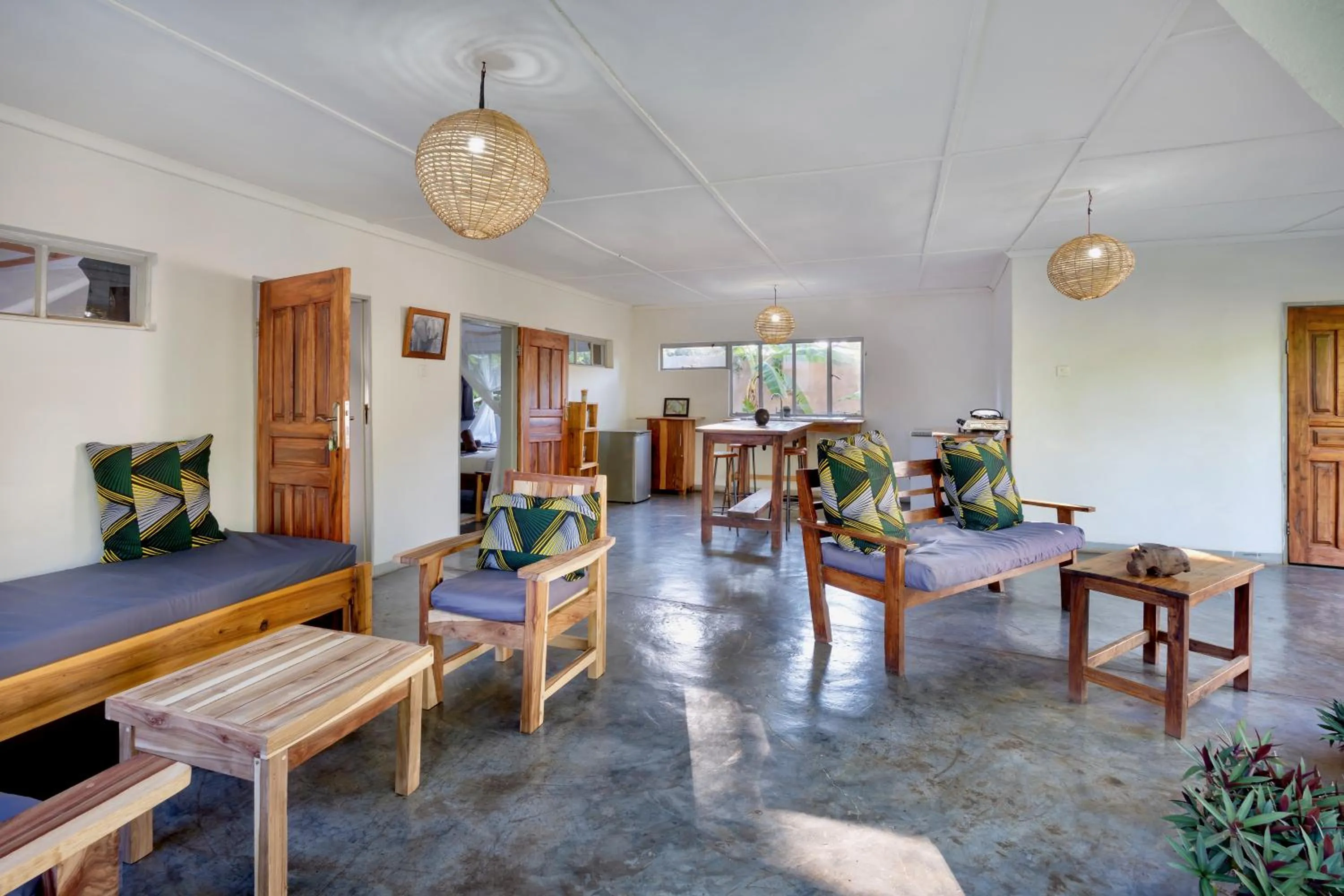 Patio in Kamunjila Lodge