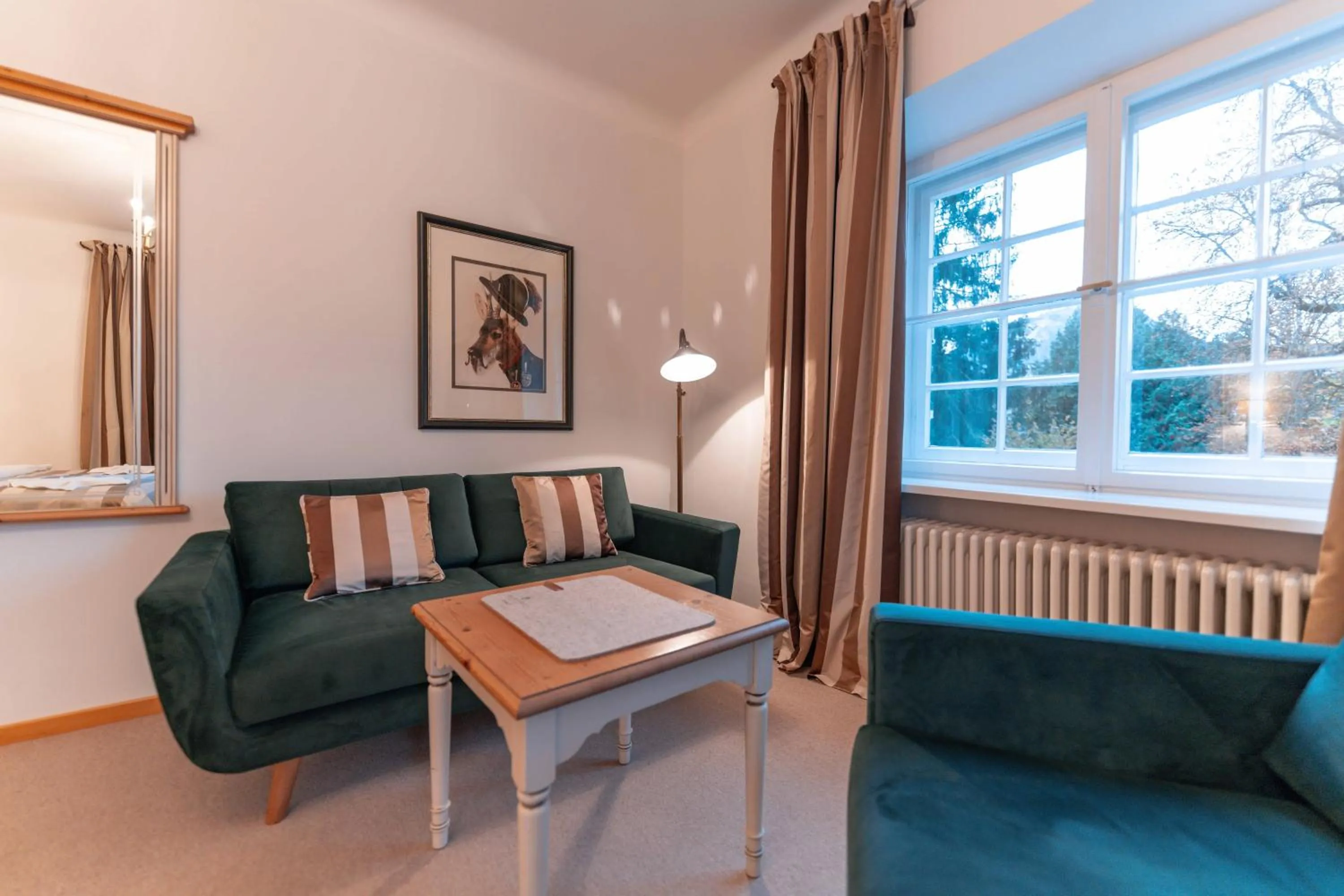 Seating area in Geldernhaus Hotel garni