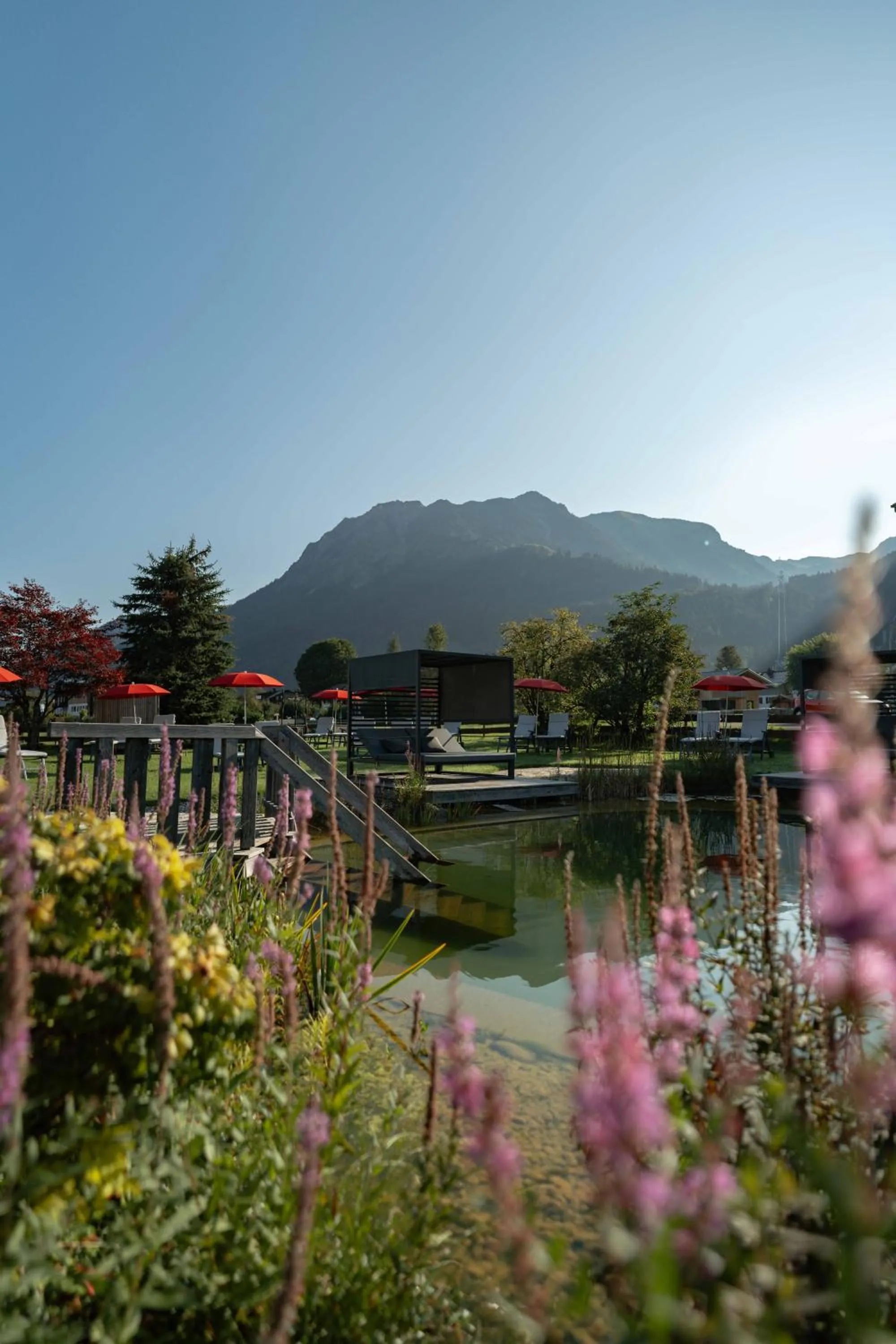 Garden in Geldernhaus Hotel garni