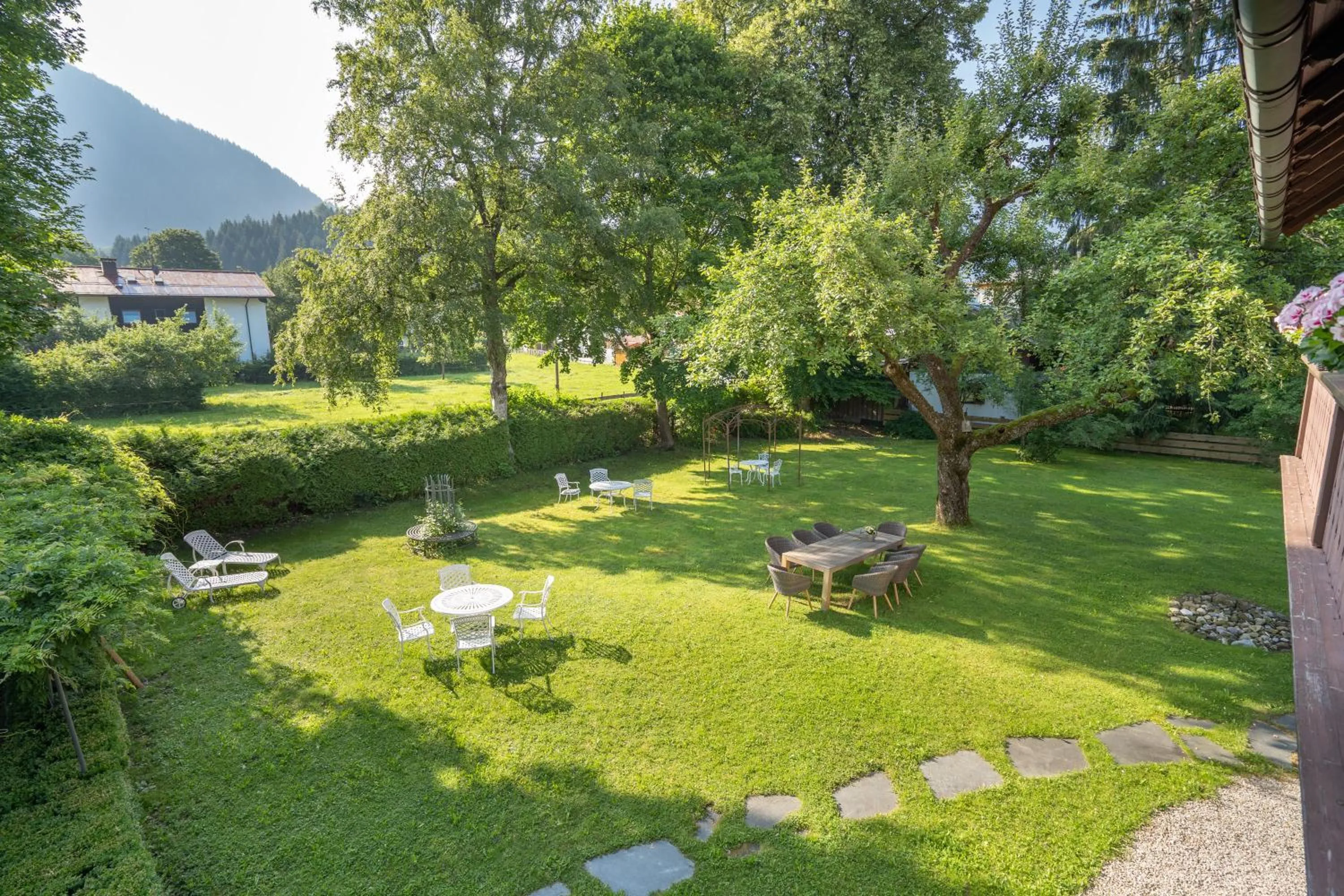Garden in Geldernhaus Hotel garni