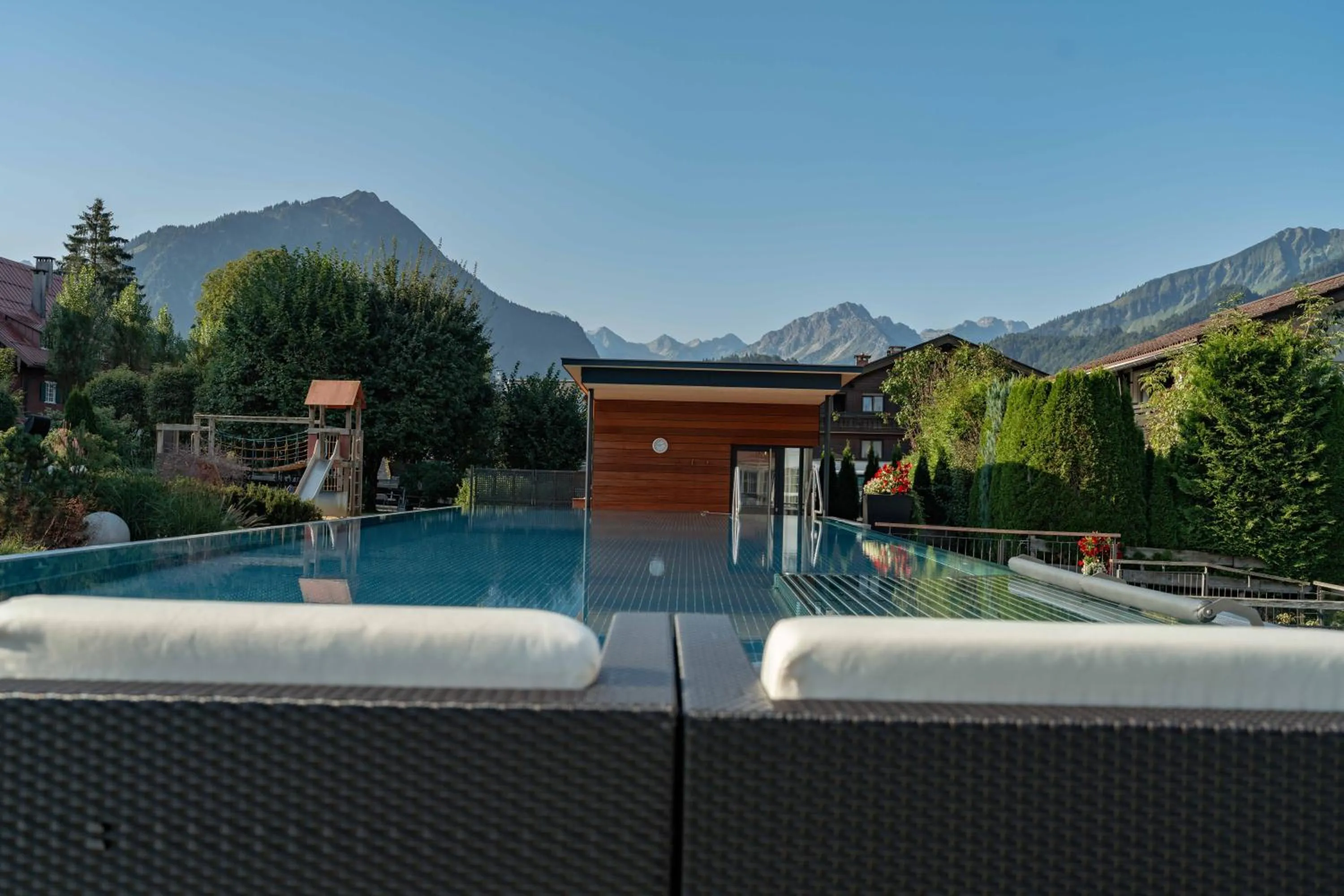 Garden in Geldernhaus Hotel garni