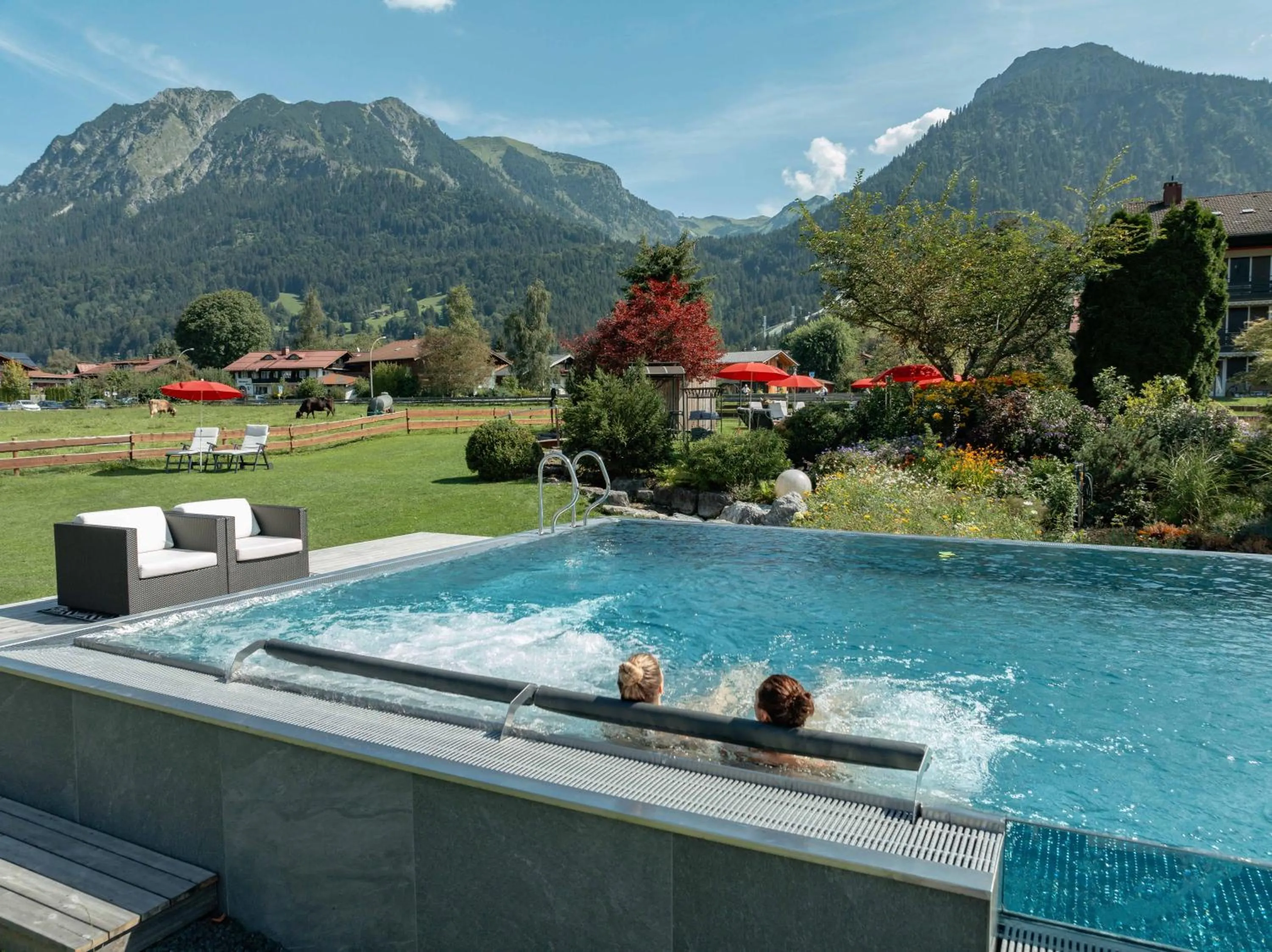 Garden in Geldernhaus Hotel garni