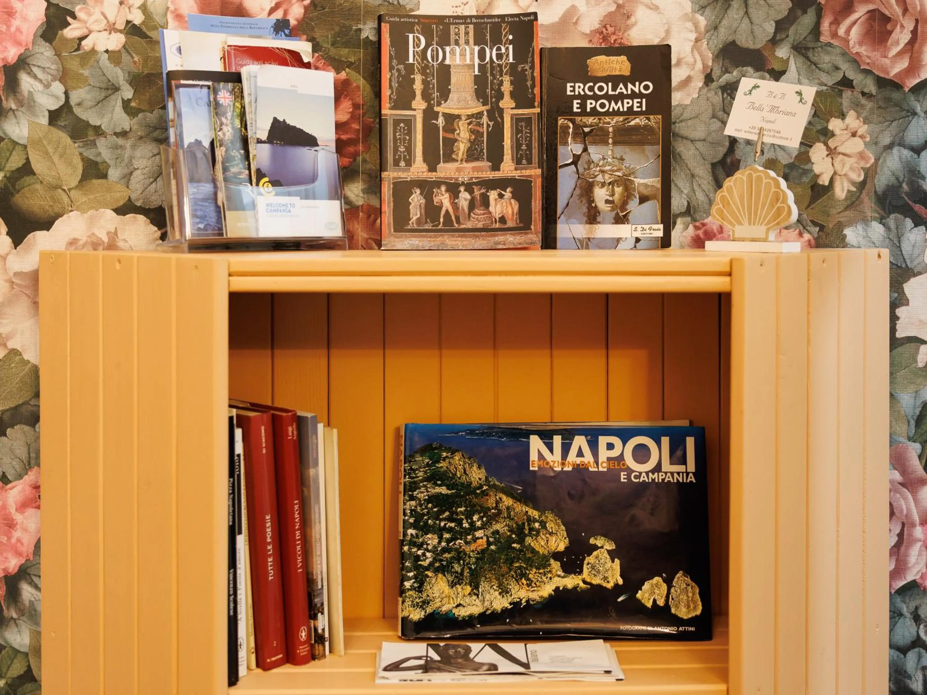 Library in B&B Bella 'Mbriana Simona