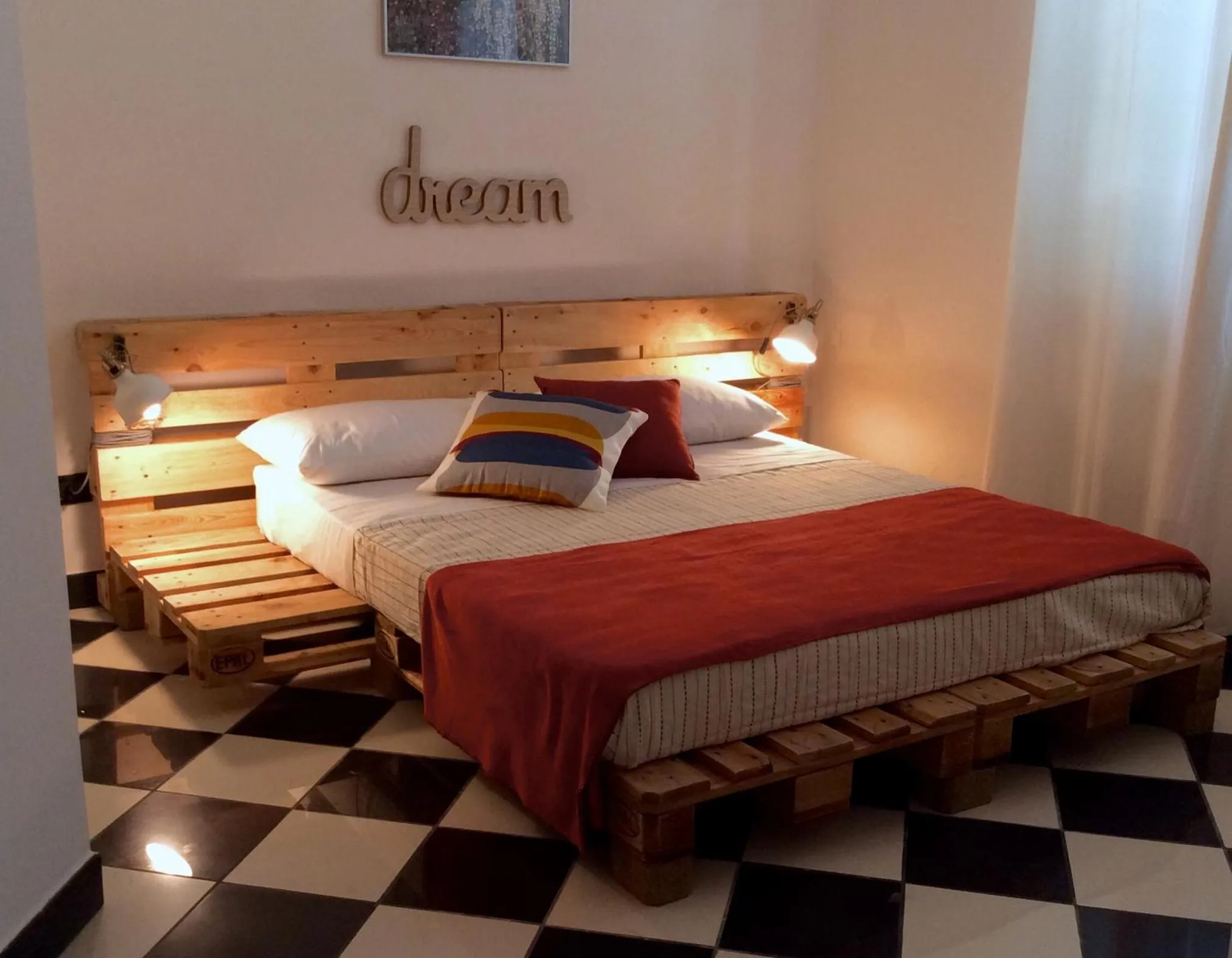 Photo of the whole room, Bed in B&B Giù le Stelle