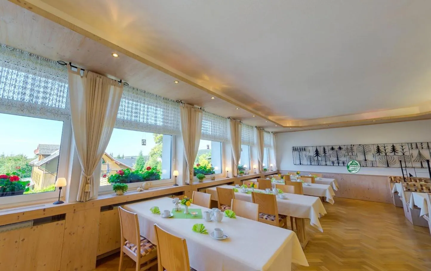 Restaurant/places to eat in Ferienhotel Mühlleithen