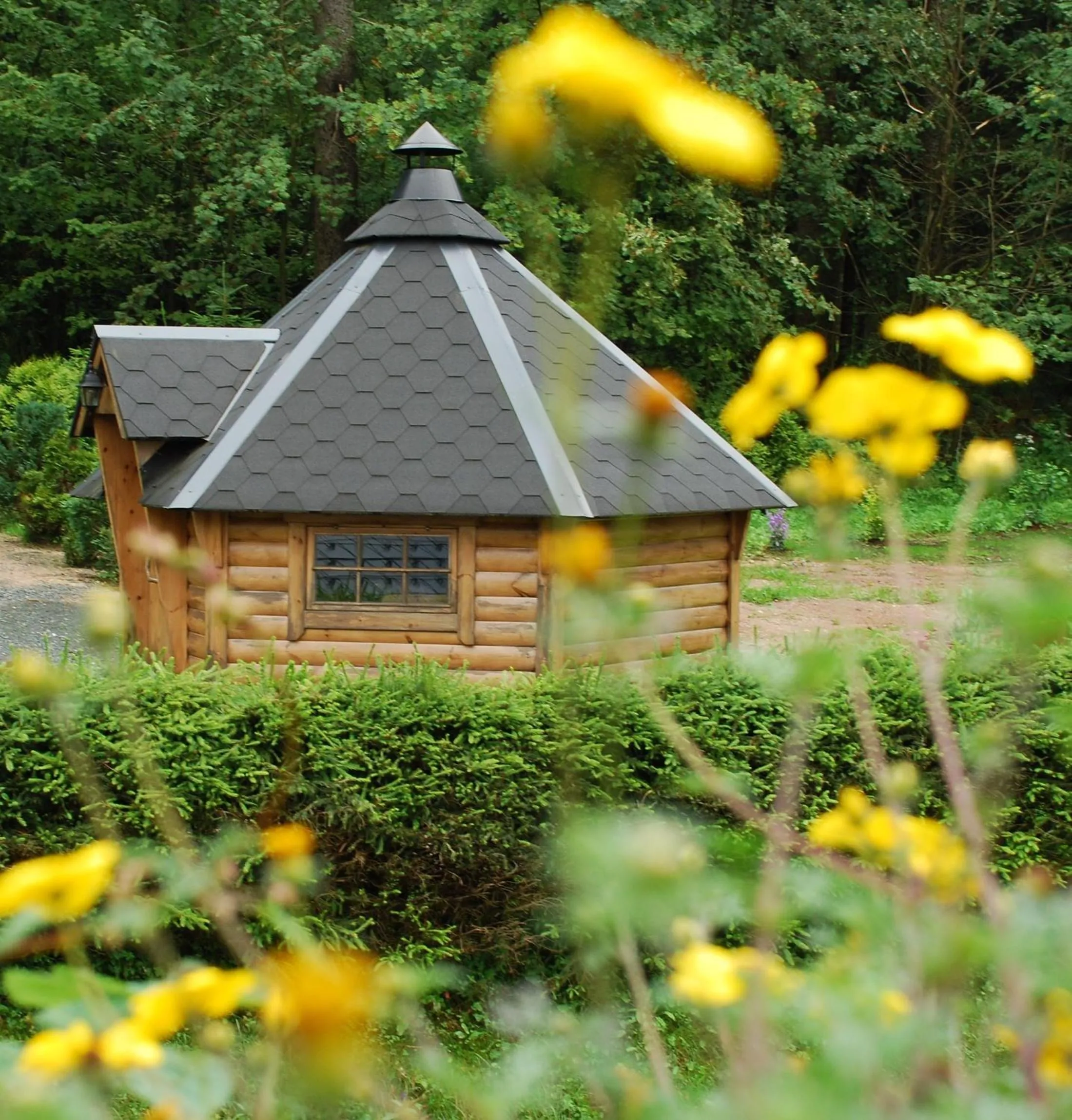 Garden in Ferienhotel Mühlleithen