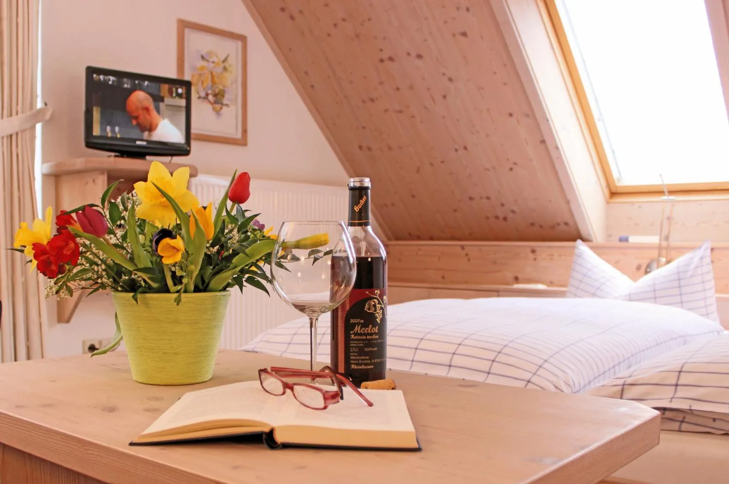 Bedroom, Bed in Ferienhotel Mühlleithen