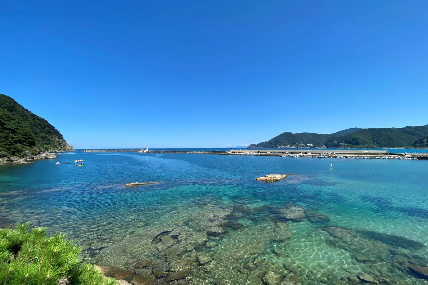 Natural landscape in Okukinosaki Seaside Hotel