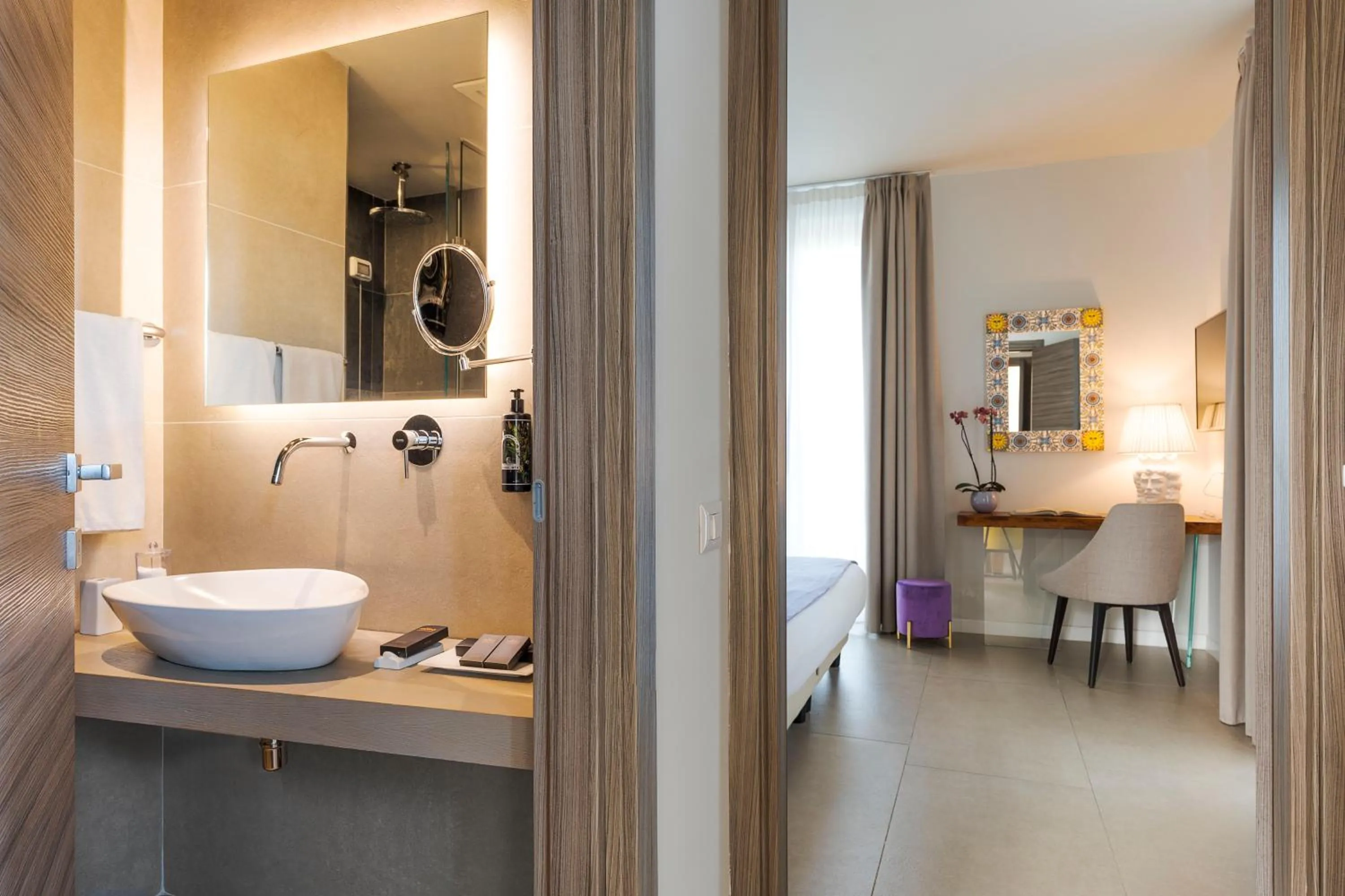 Bathroom in Kepos Etna Relais & Exclusive Spa