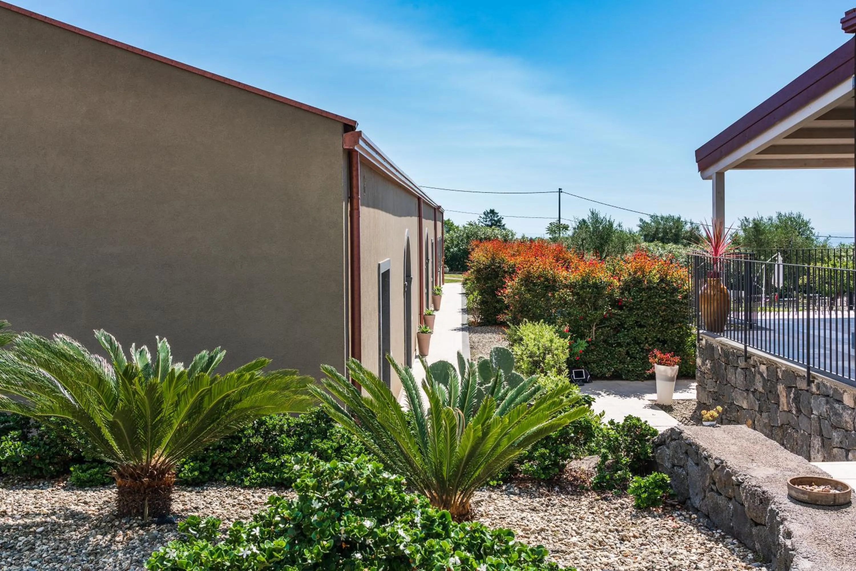 Patio in Kepos Etna Relais & Exclusive Spa