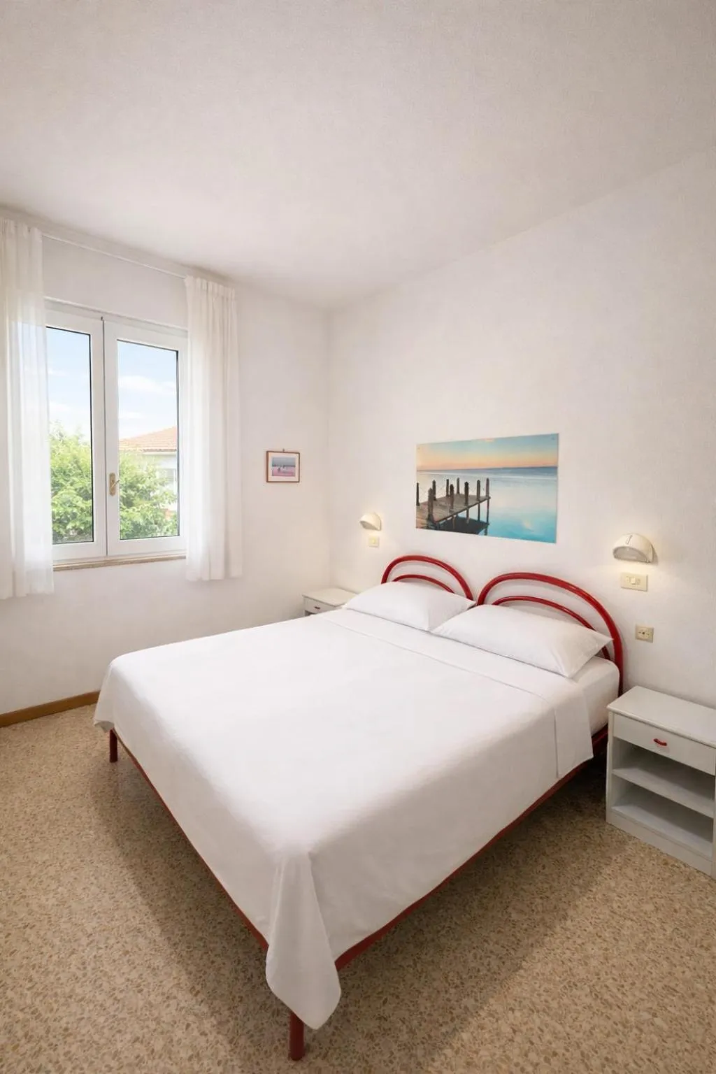 Bed in Hotel Sasselli Dipendenza Hotel Zamagna