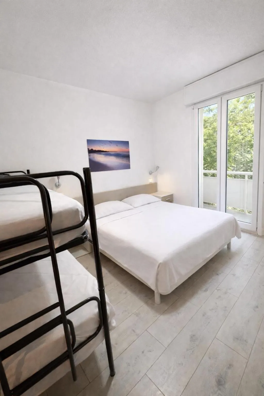 Bed in Hotel Sasselli Dipendenza Hotel Zamagna