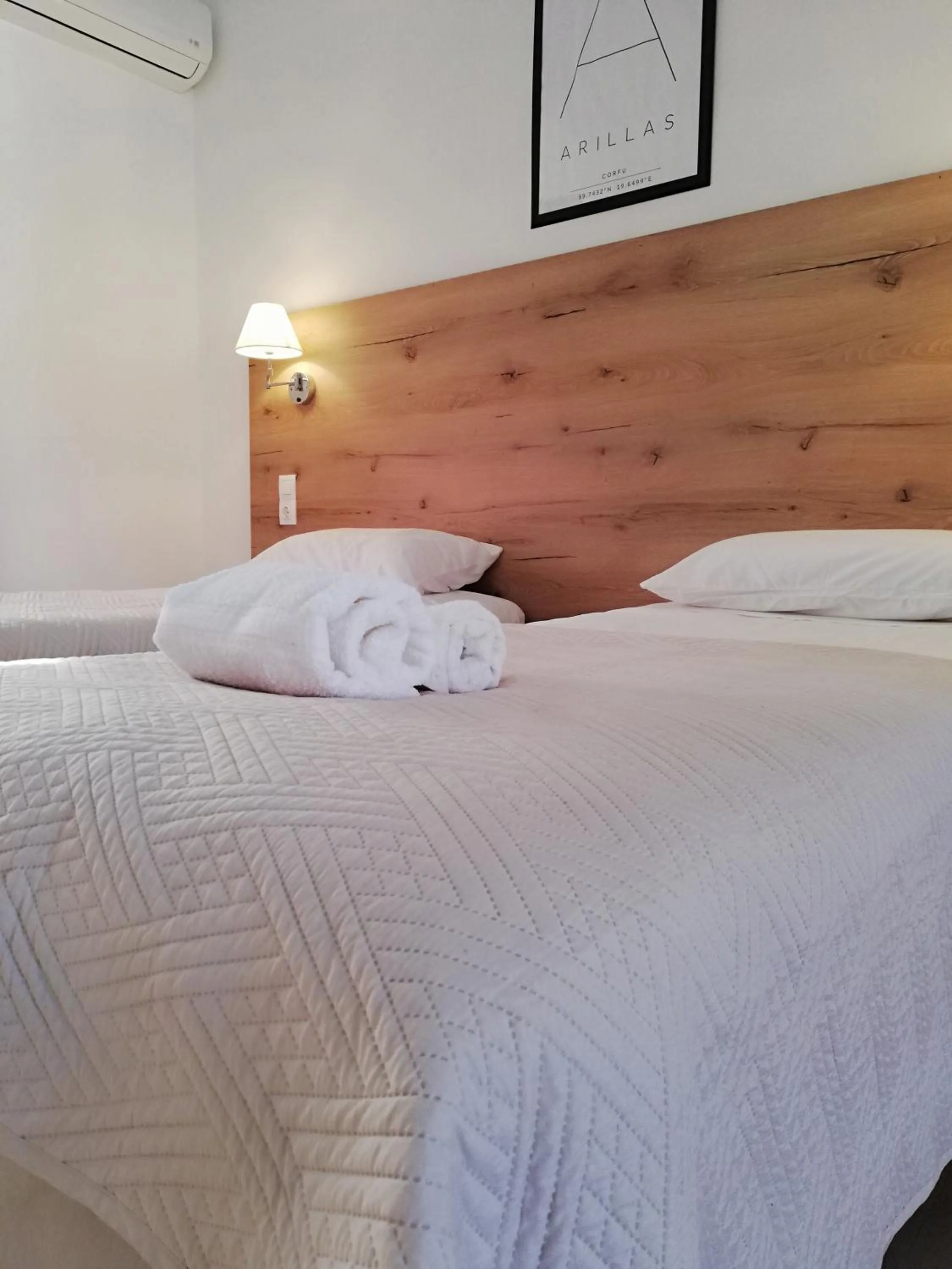 Bed in The Mathraki Studios