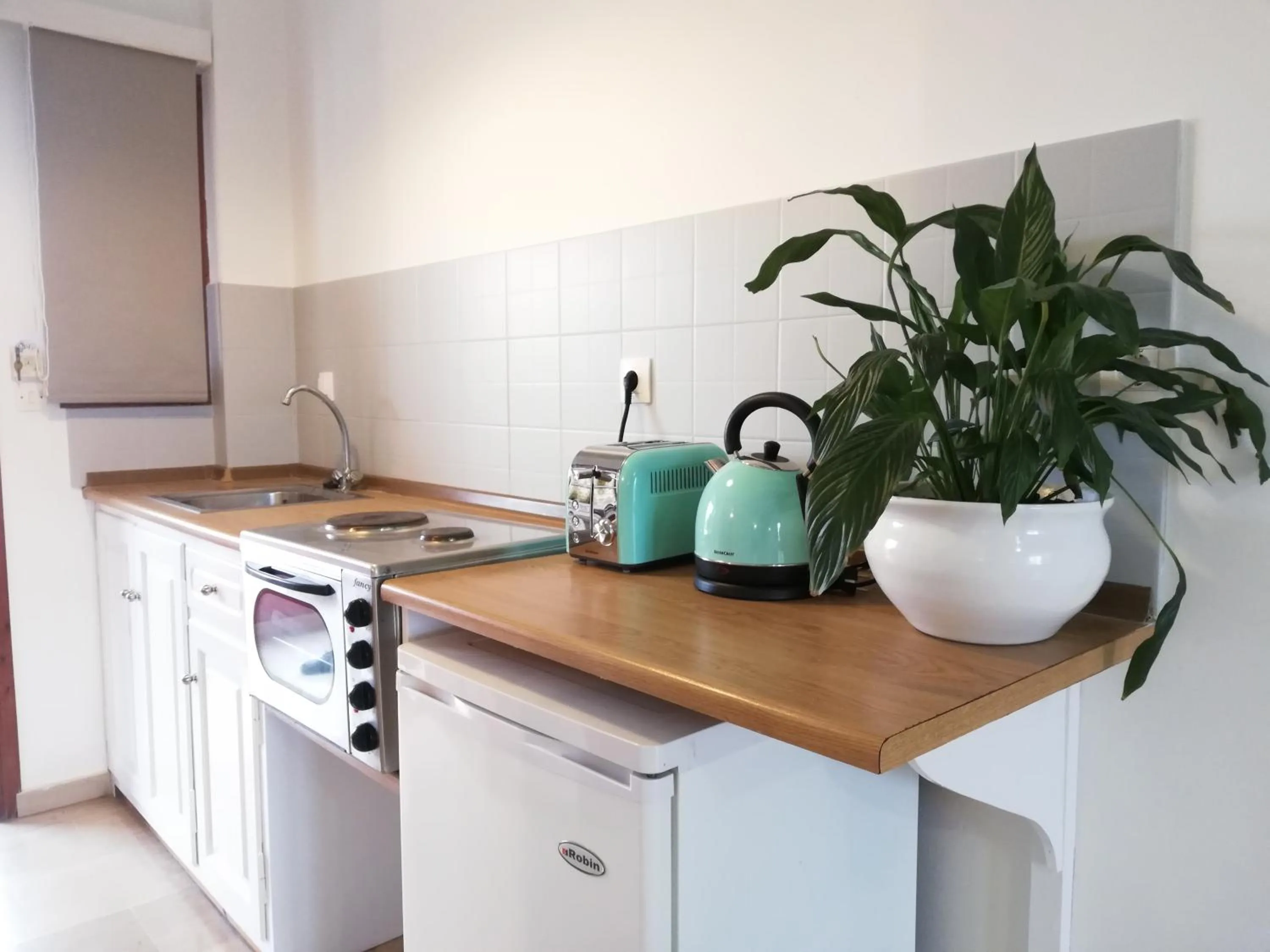 Kitchen or kitchenette in The Mathraki Studios