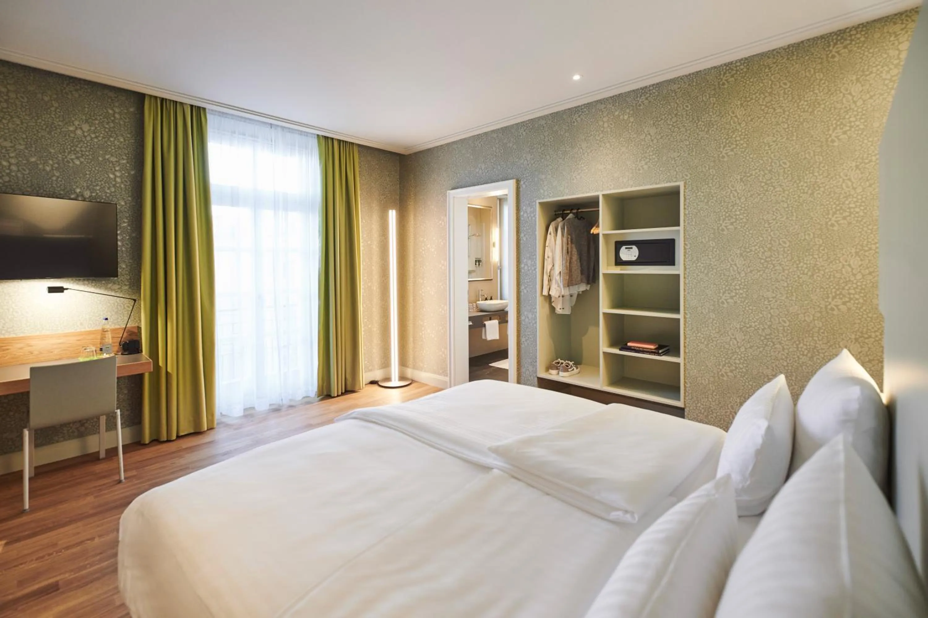 Bed in MOMA1890 Boutique Hotel