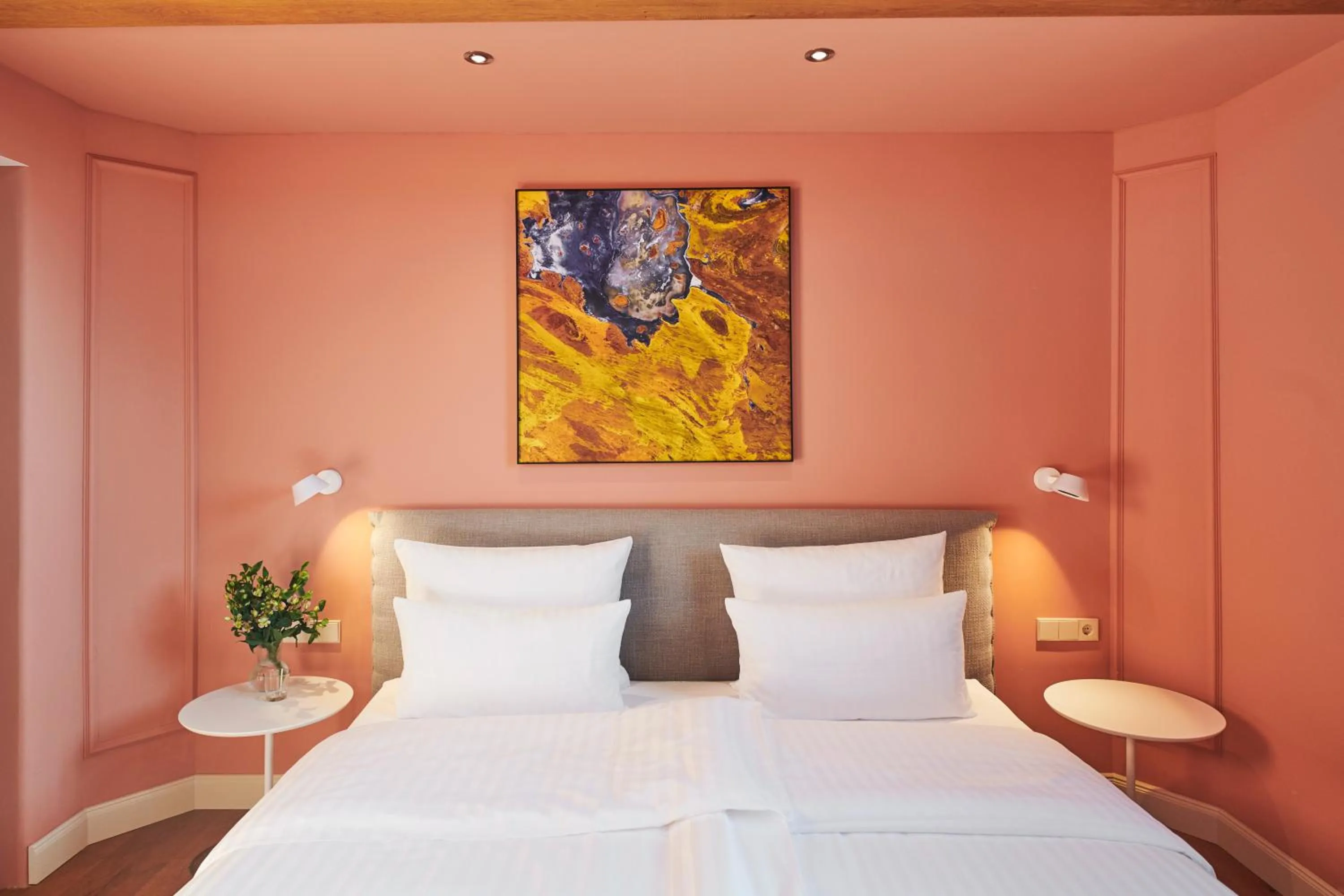 Bed in MOMA1890 Boutique Hotel