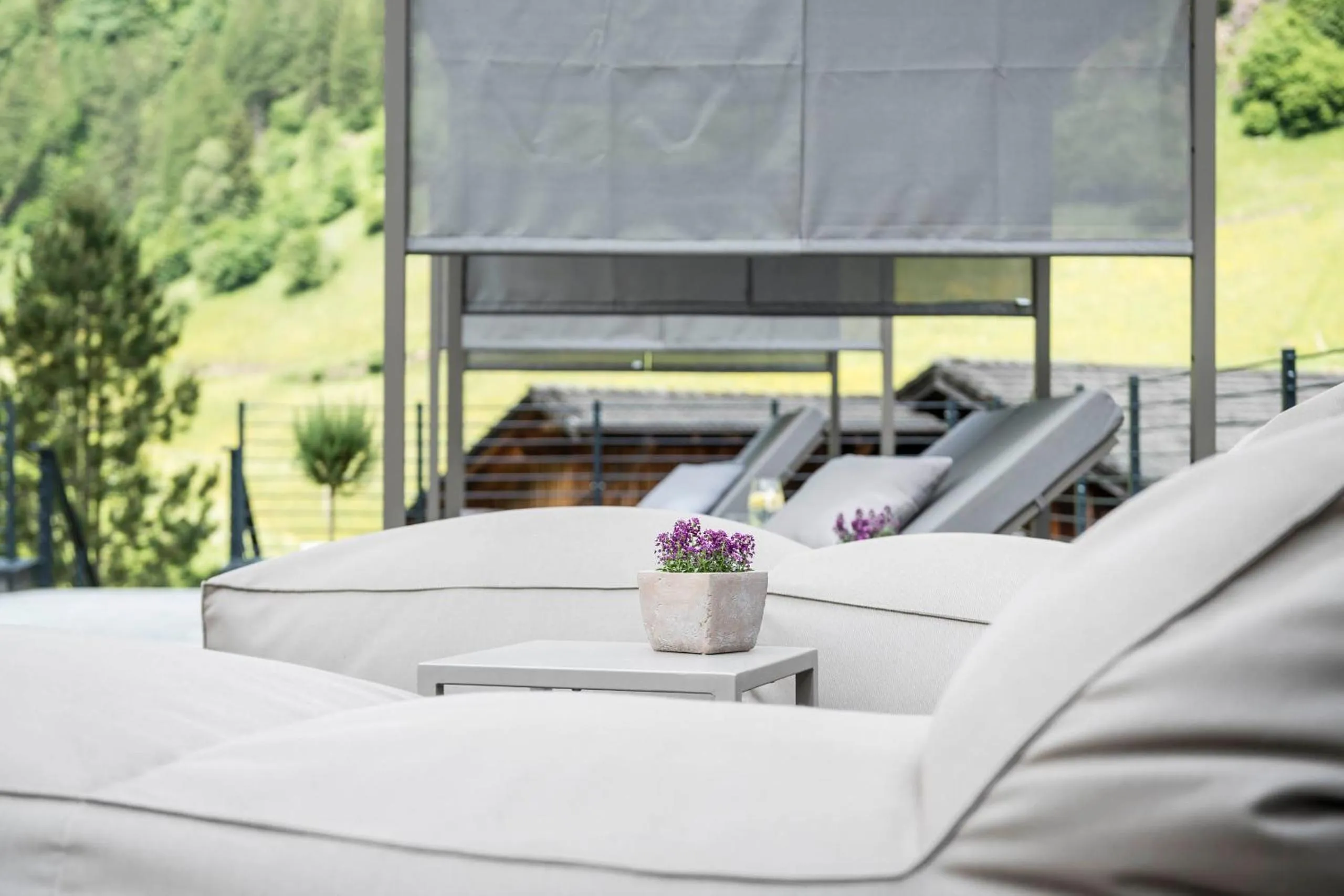 Garden in Hotel Jaufentalerhof