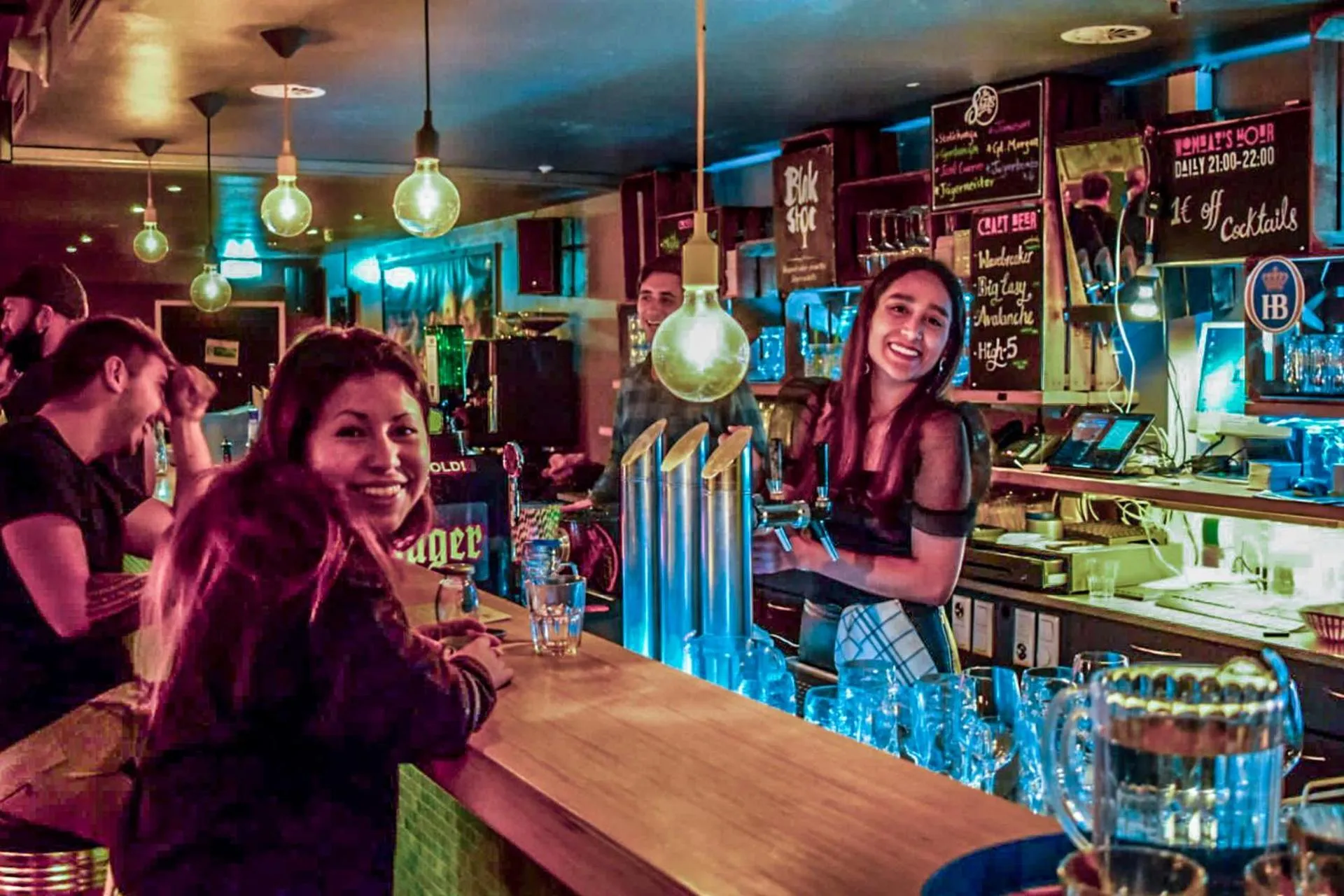 Staff in Wombat's City Hostel Munich Hauptbahnhof