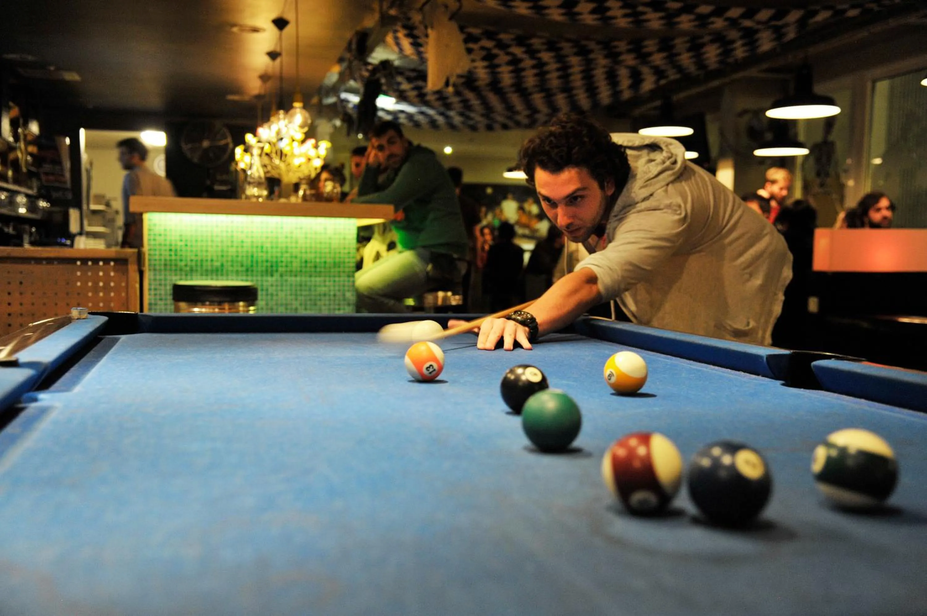 People in Wombat's City Hostel Munich Hauptbahnhof