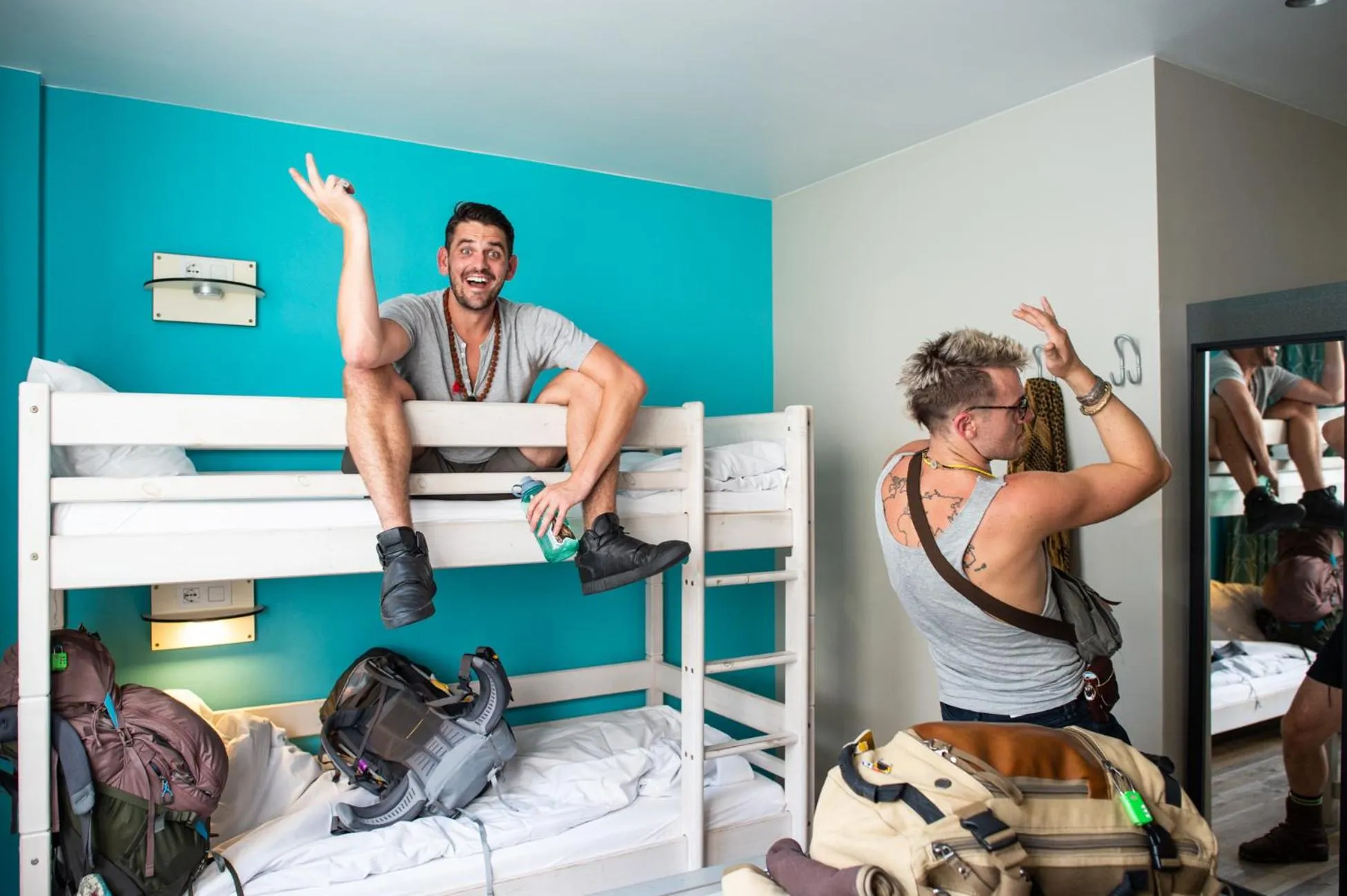 Bed in Wombat's City Hostel Munich Hauptbahnhof