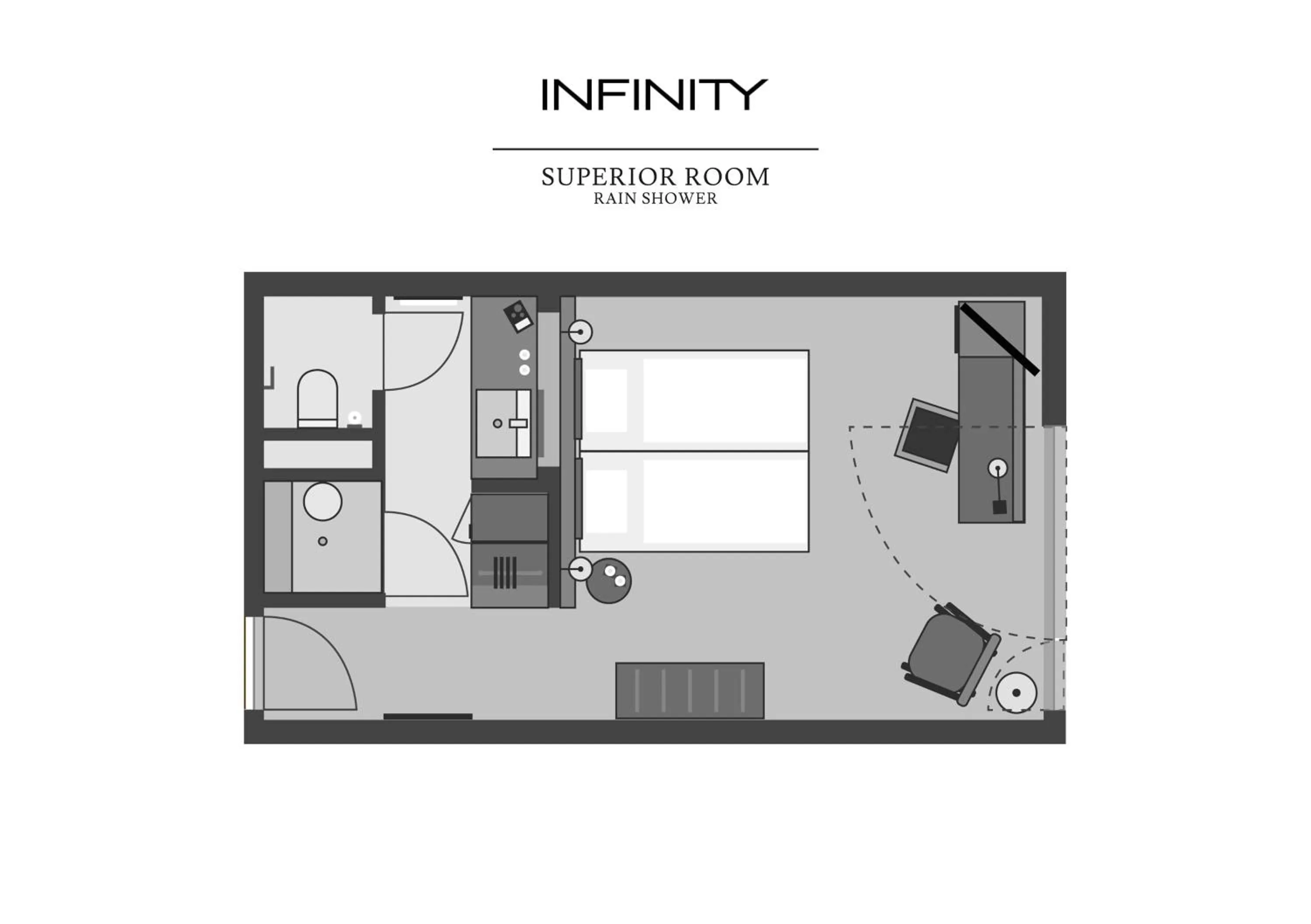 Bedroom in Infinity Hotel & Conference Resort Munich