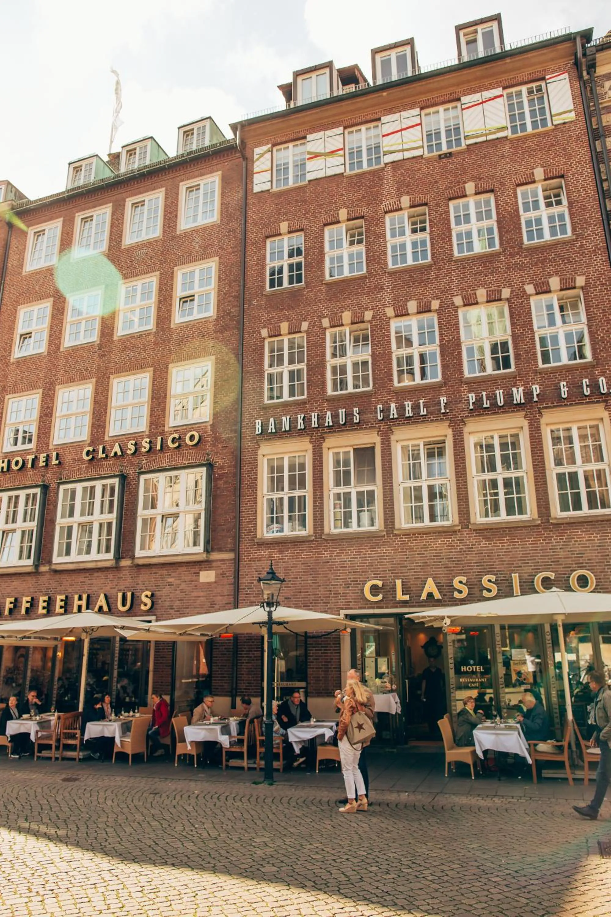 Property building in Boutique Hotel Classico Bremen