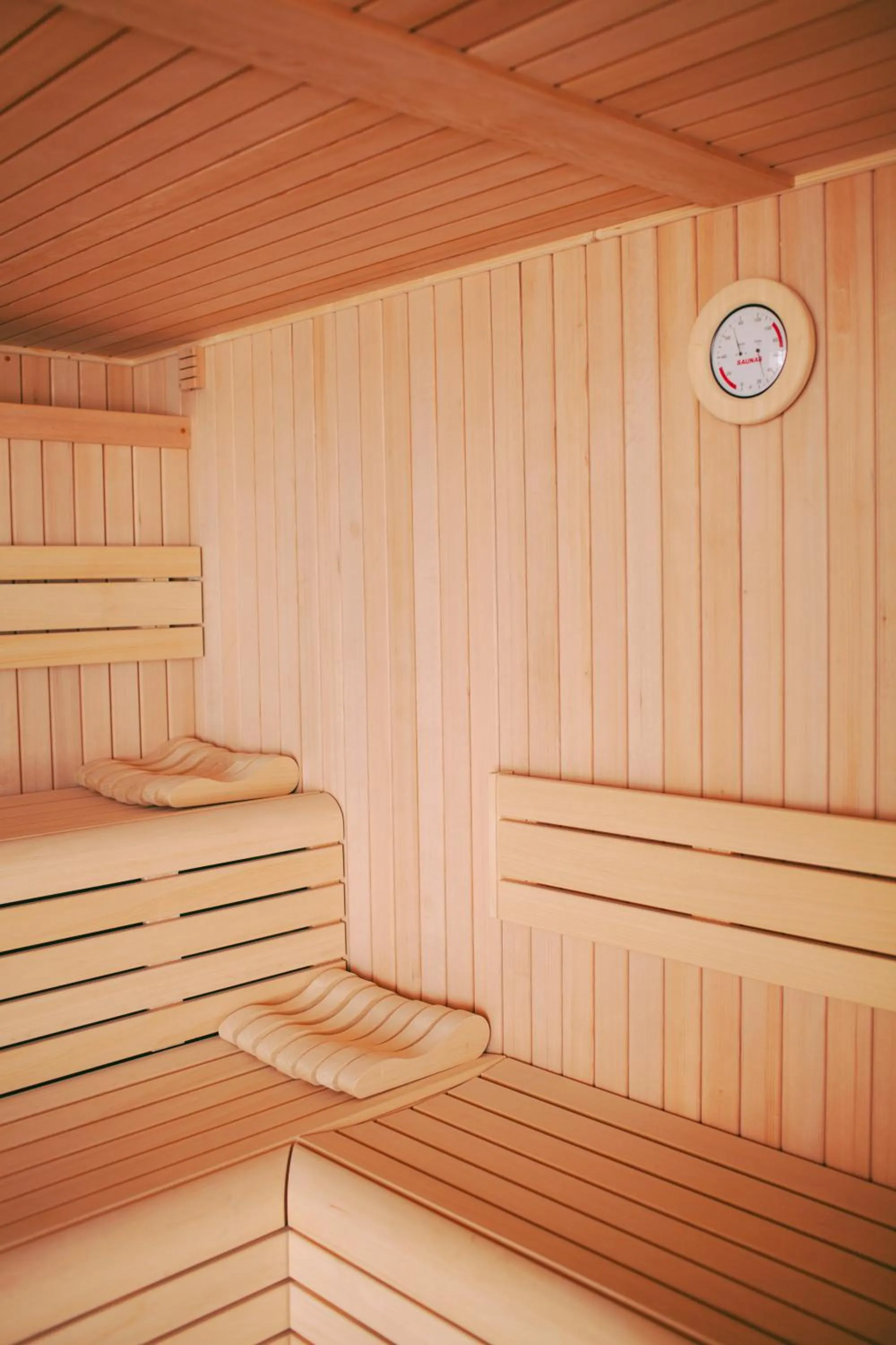 Sauna in Hôtel & Spa Villa Seren
