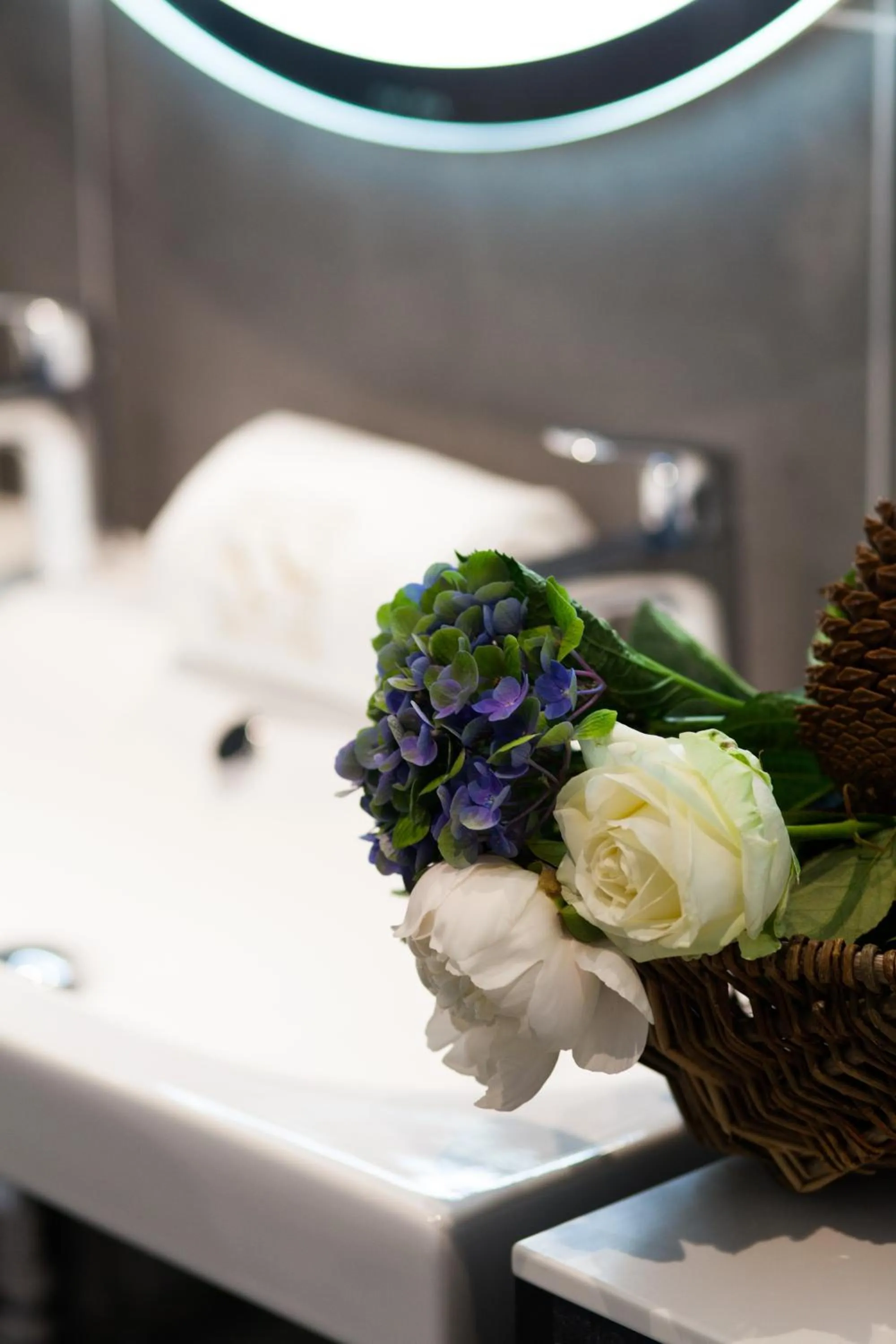 Bathroom in Hôtel & Spa Villa Seren
